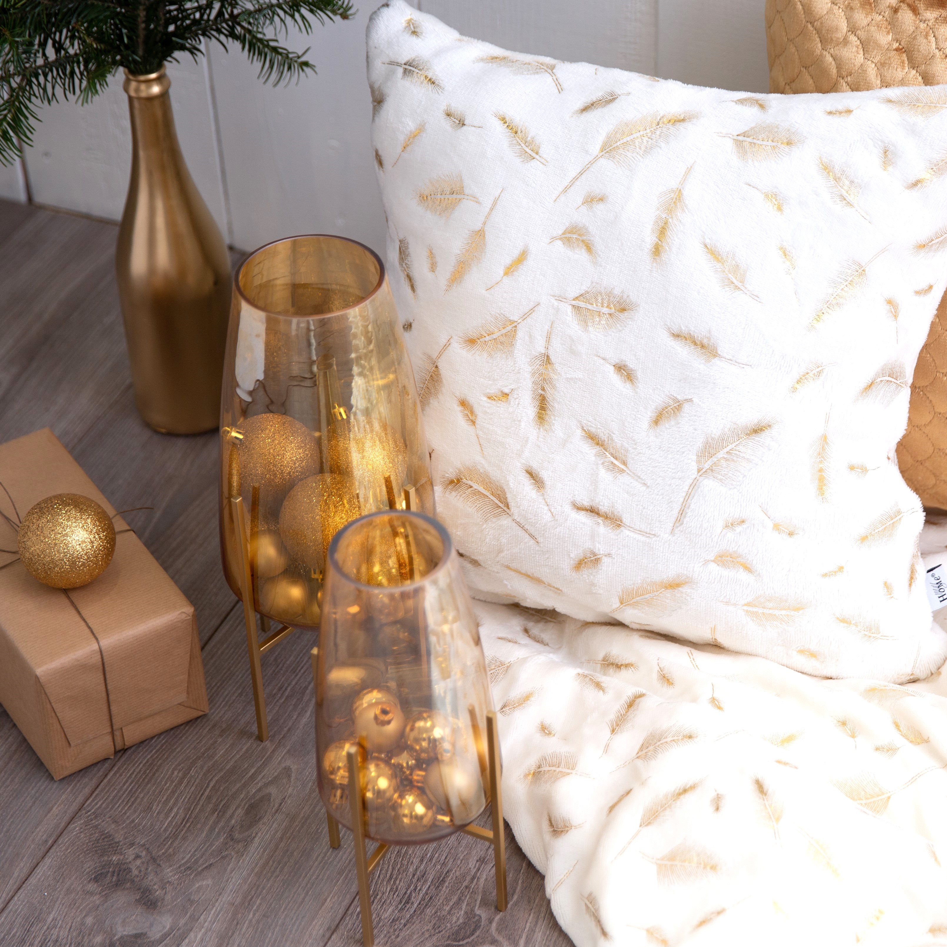 Lucerna Gold 12,2 x 12,2 x 25,8 cm MY HOME