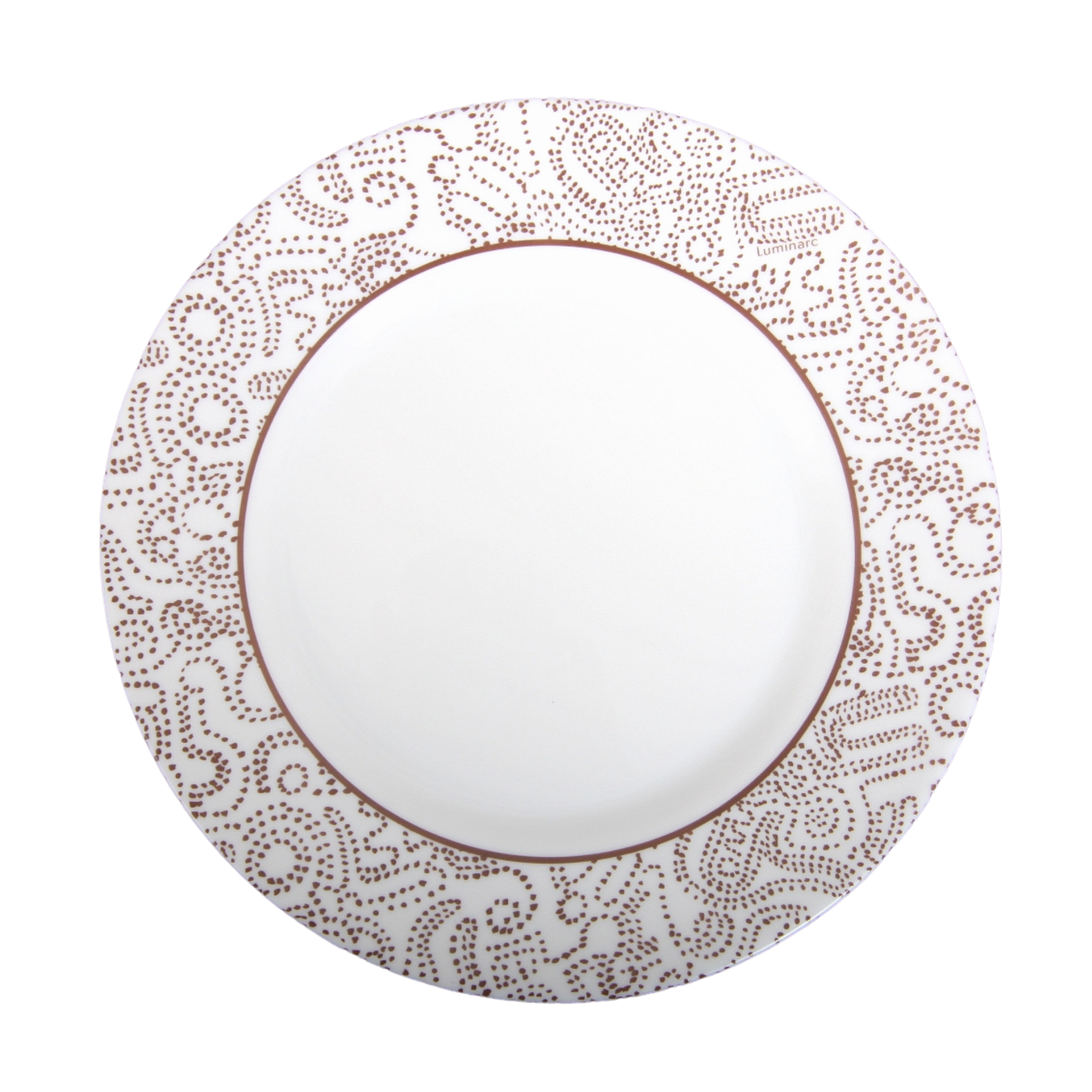 Talerz deserowy Moka Brown 19 cm LUMINARC