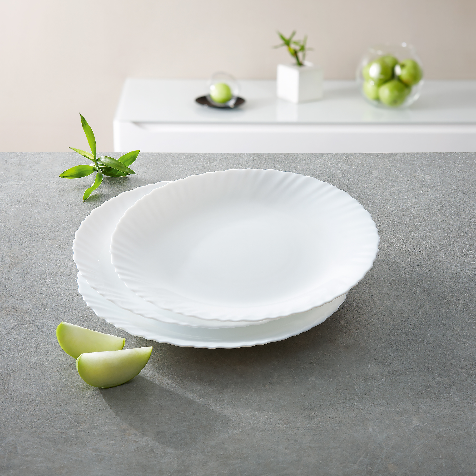 Servizio di piatti Feston 18 pezzi LUMINARC