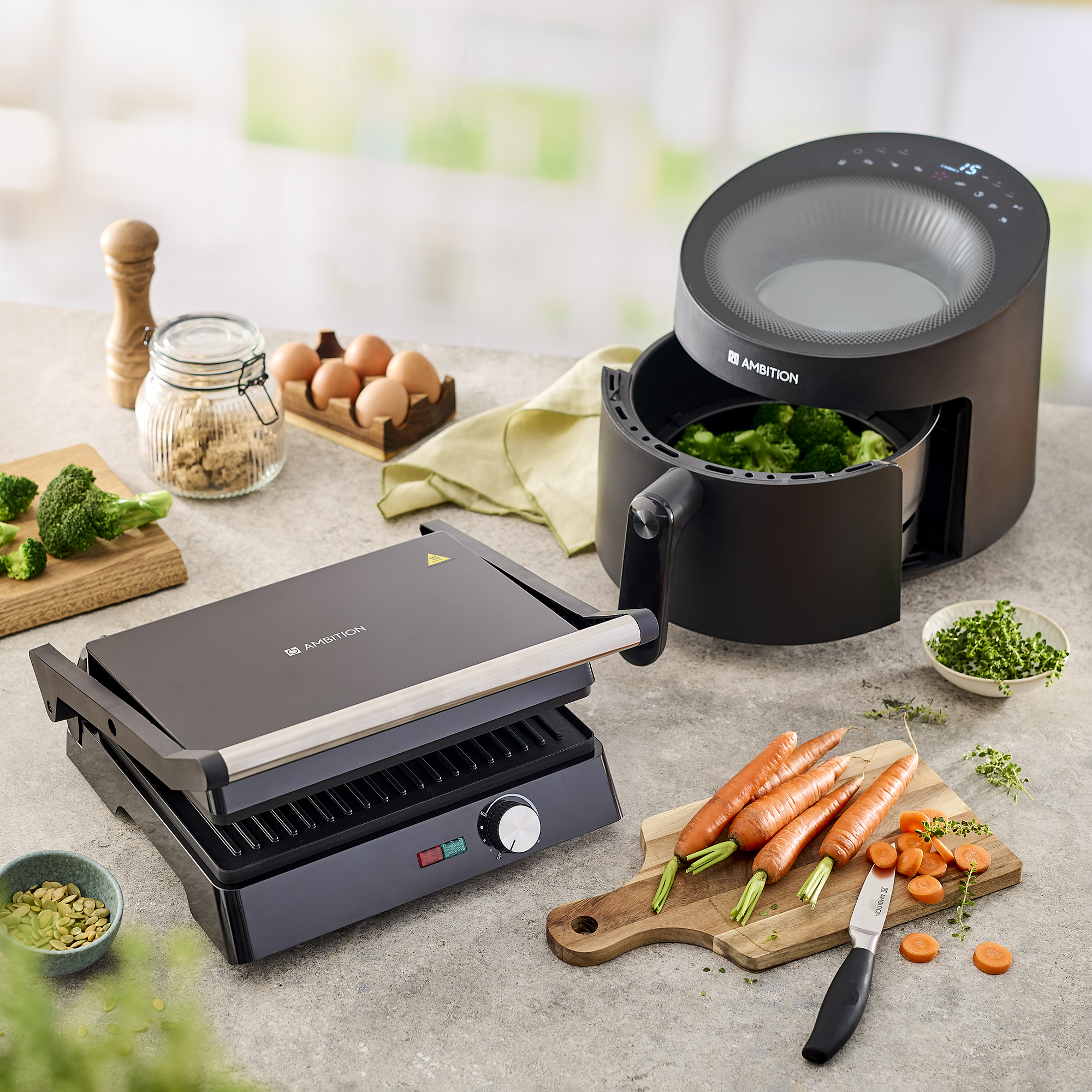 Frytkownica beztłuszczowa Air Fryer Magnat AMBITION ELECTRO