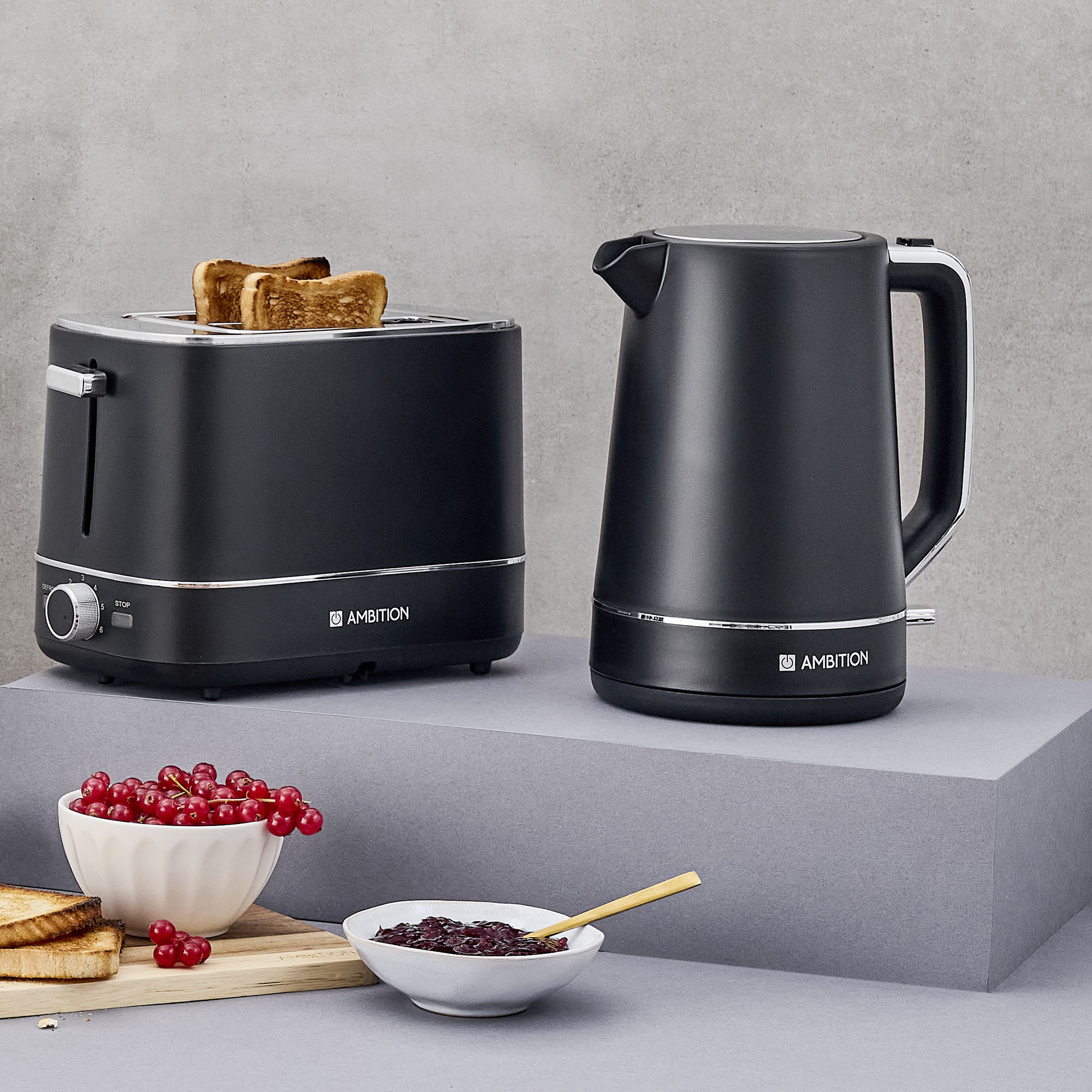 Toster elektryczny Magnat czarny AMBITION ELECTRO