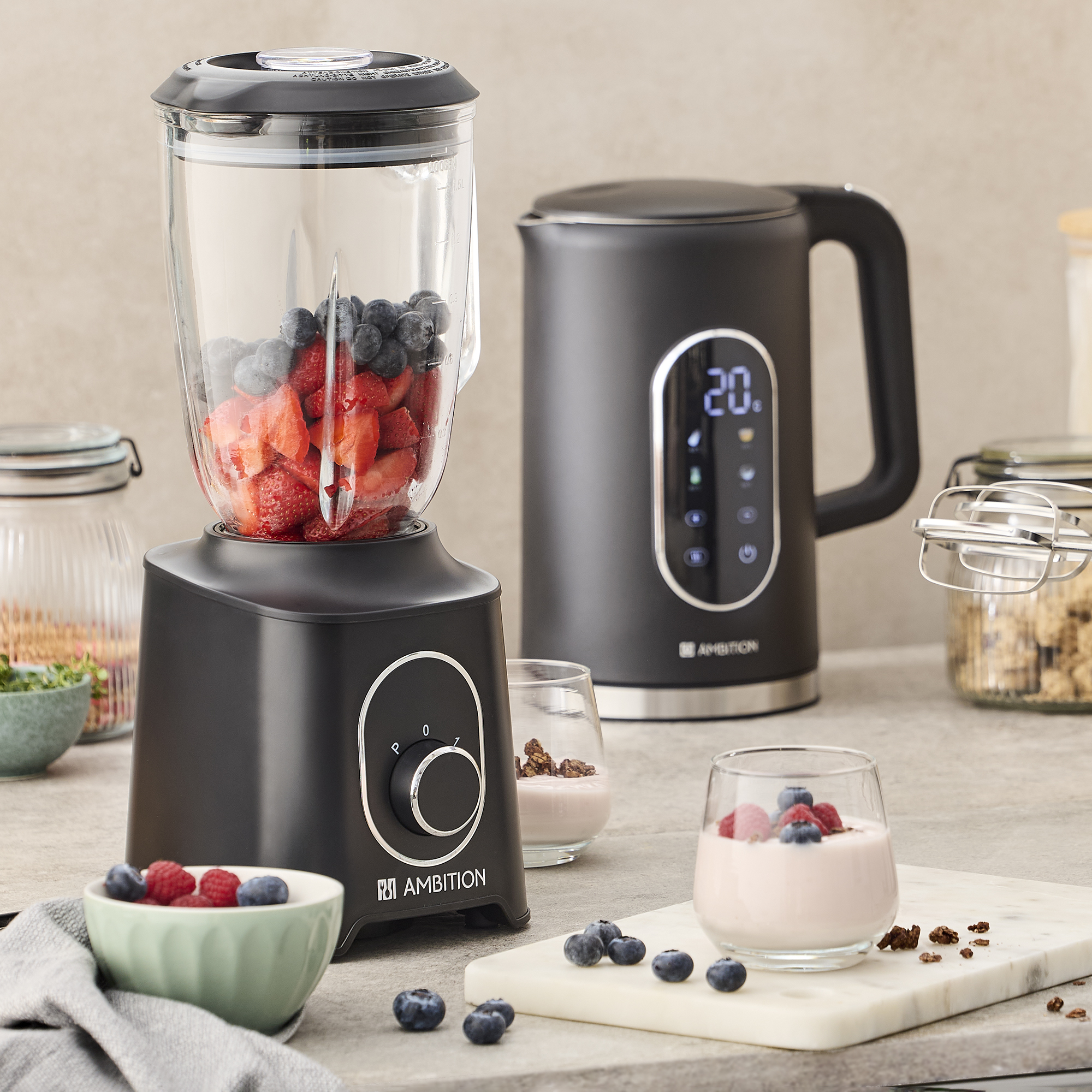 Blender kielichowy szklany Magnat AMBITION ELECTRO