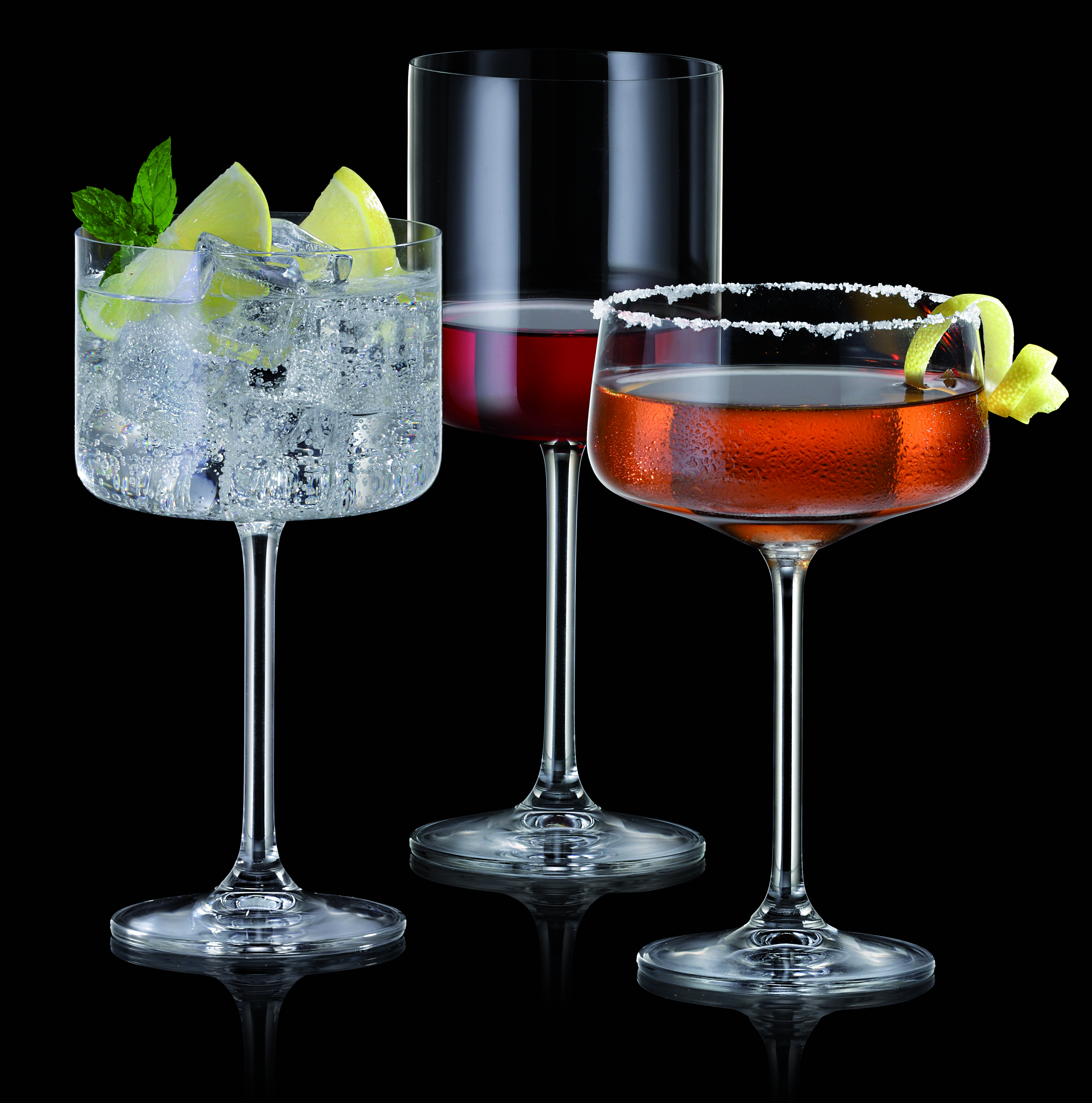 Set of cocktail glasses Moderna 4-piece 455 ml MAISON FORINE