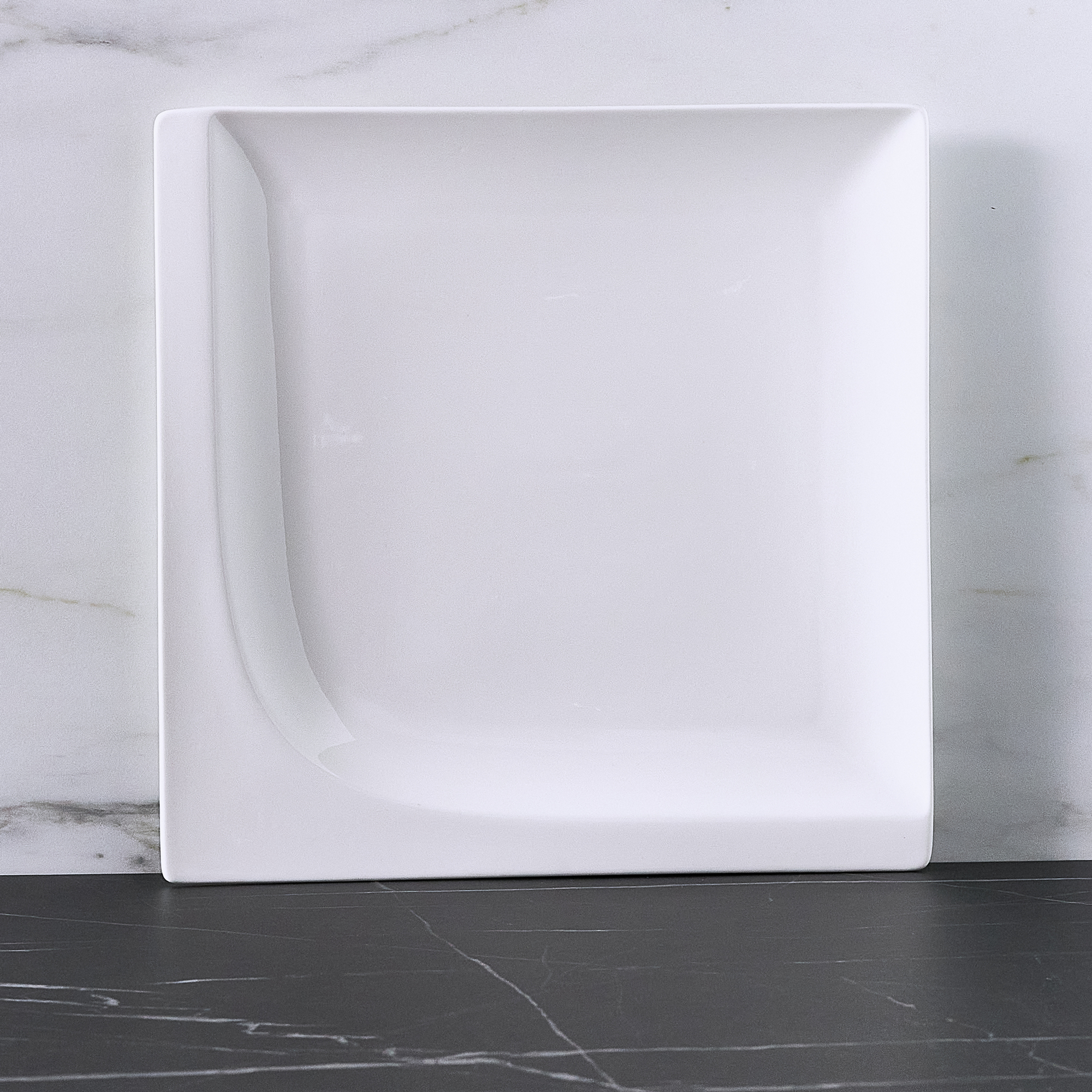 Plato llano Monaco 25,5 x 25,5 cm AMBITION