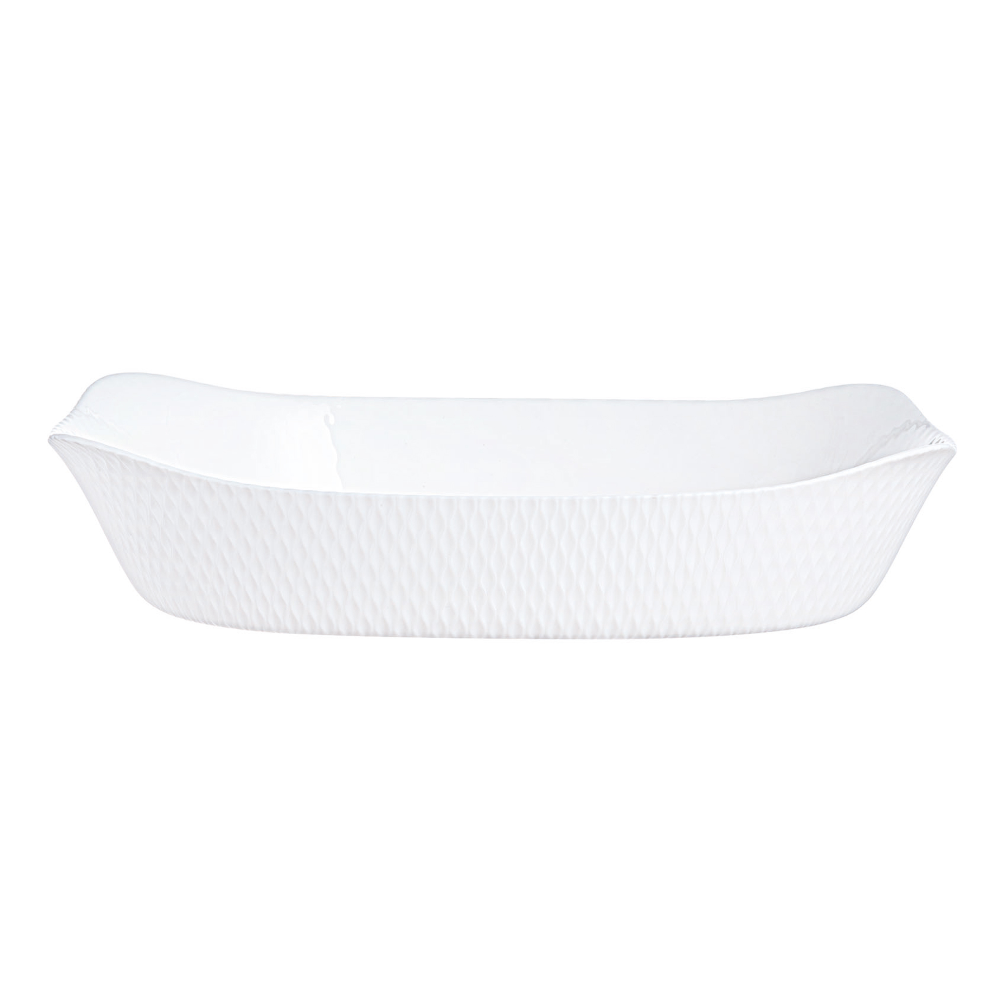Oválná zapékací mísa Smart Cuisine Wavy 34 x 25 cm LUMINARC