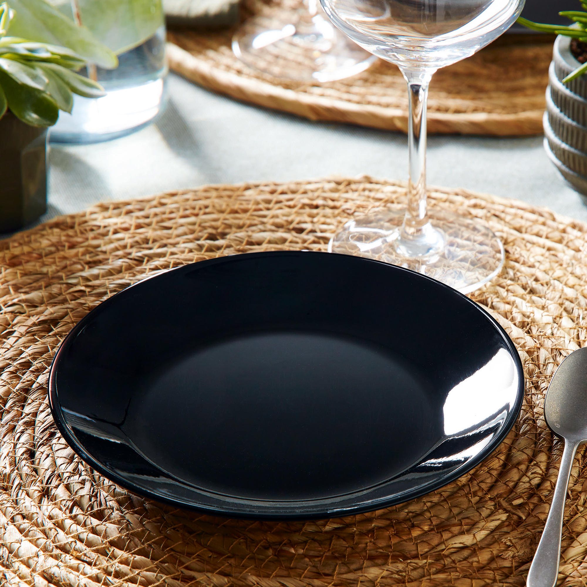 Dezertní talíř Zelie Black 18 cm ARCOPAL