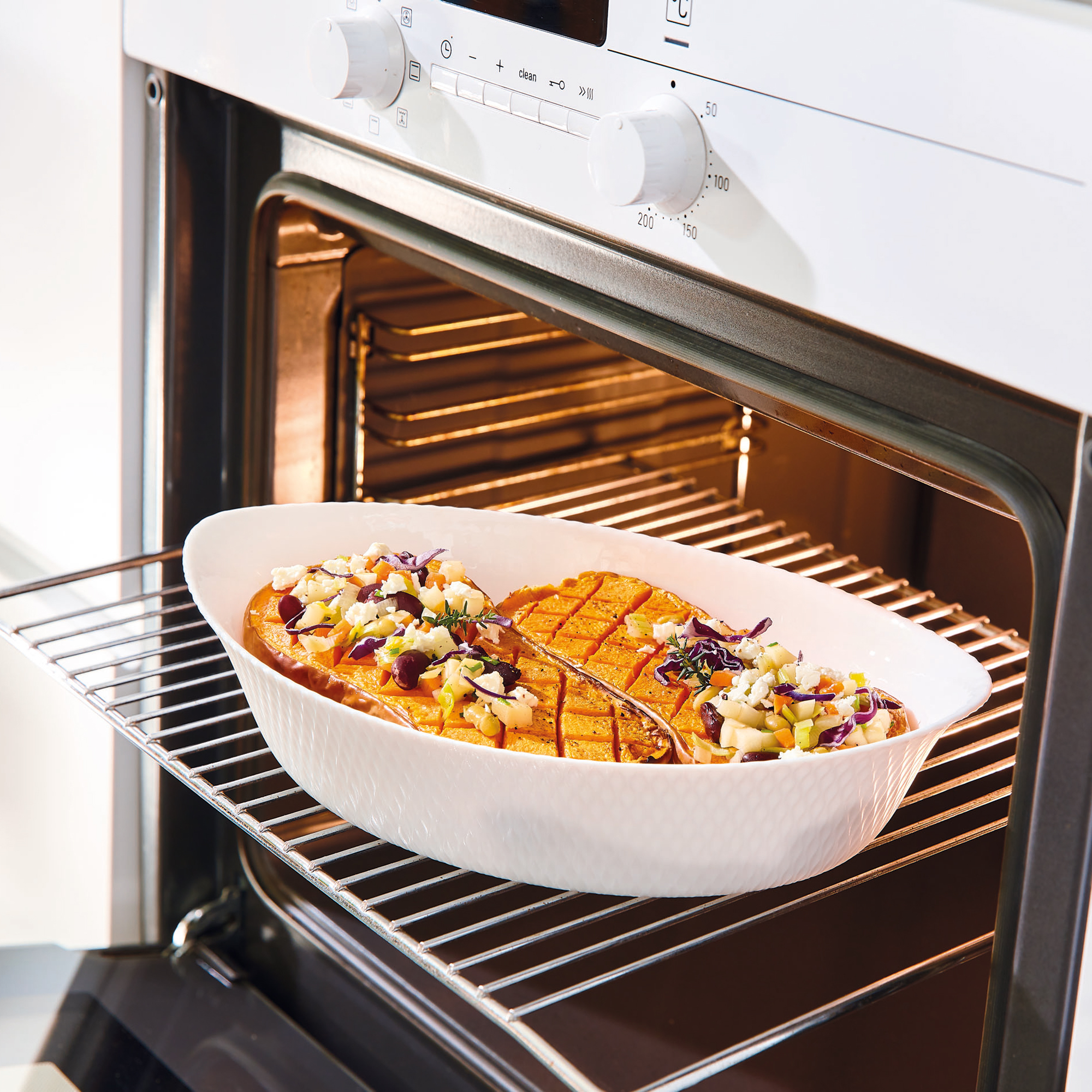 Fuente de horno Smart Cuisine Wavy 32 x 20 cm LUMINARC