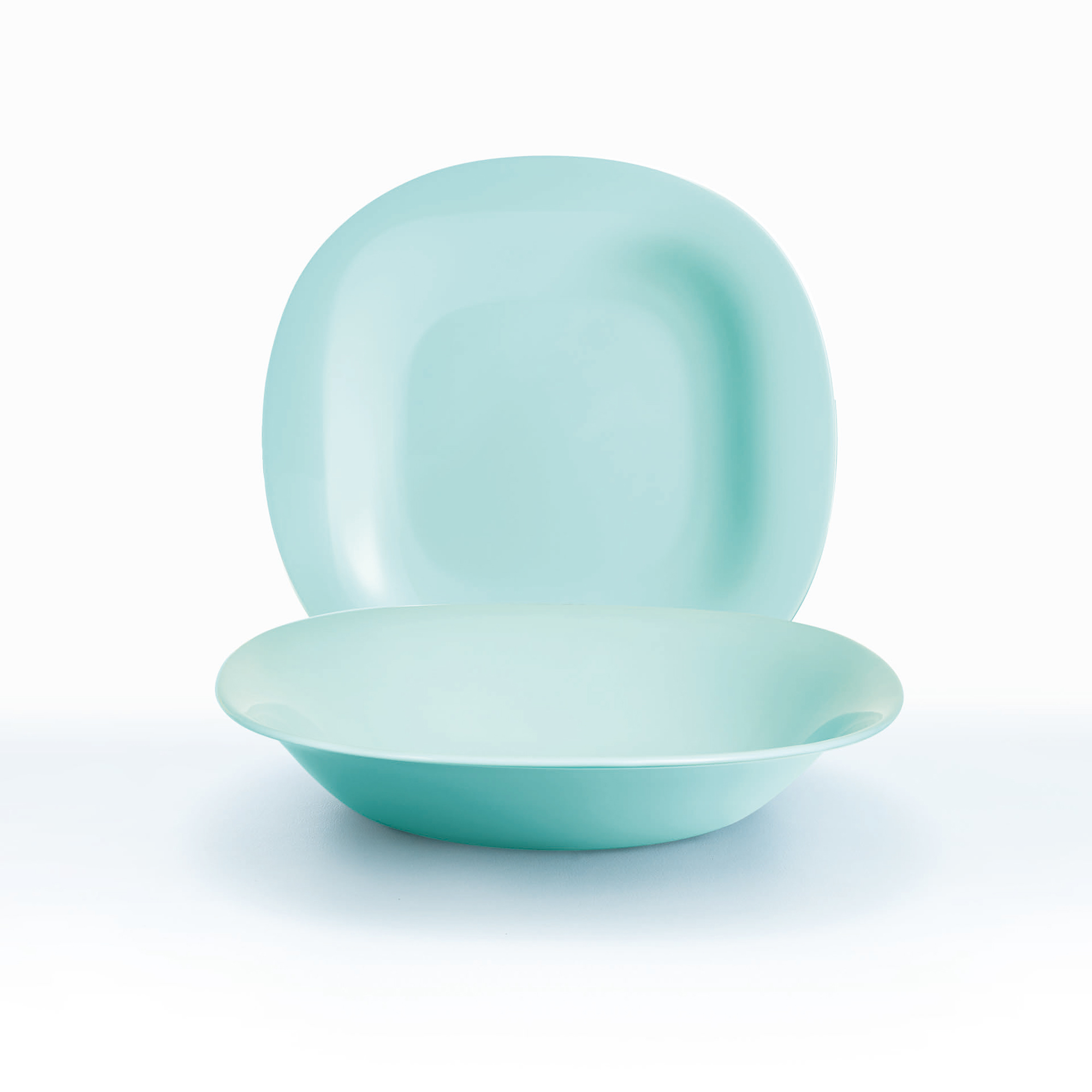 Jídelní servis pro 6 osob Carine Neo Turquoise 18-dílů LUMINARC