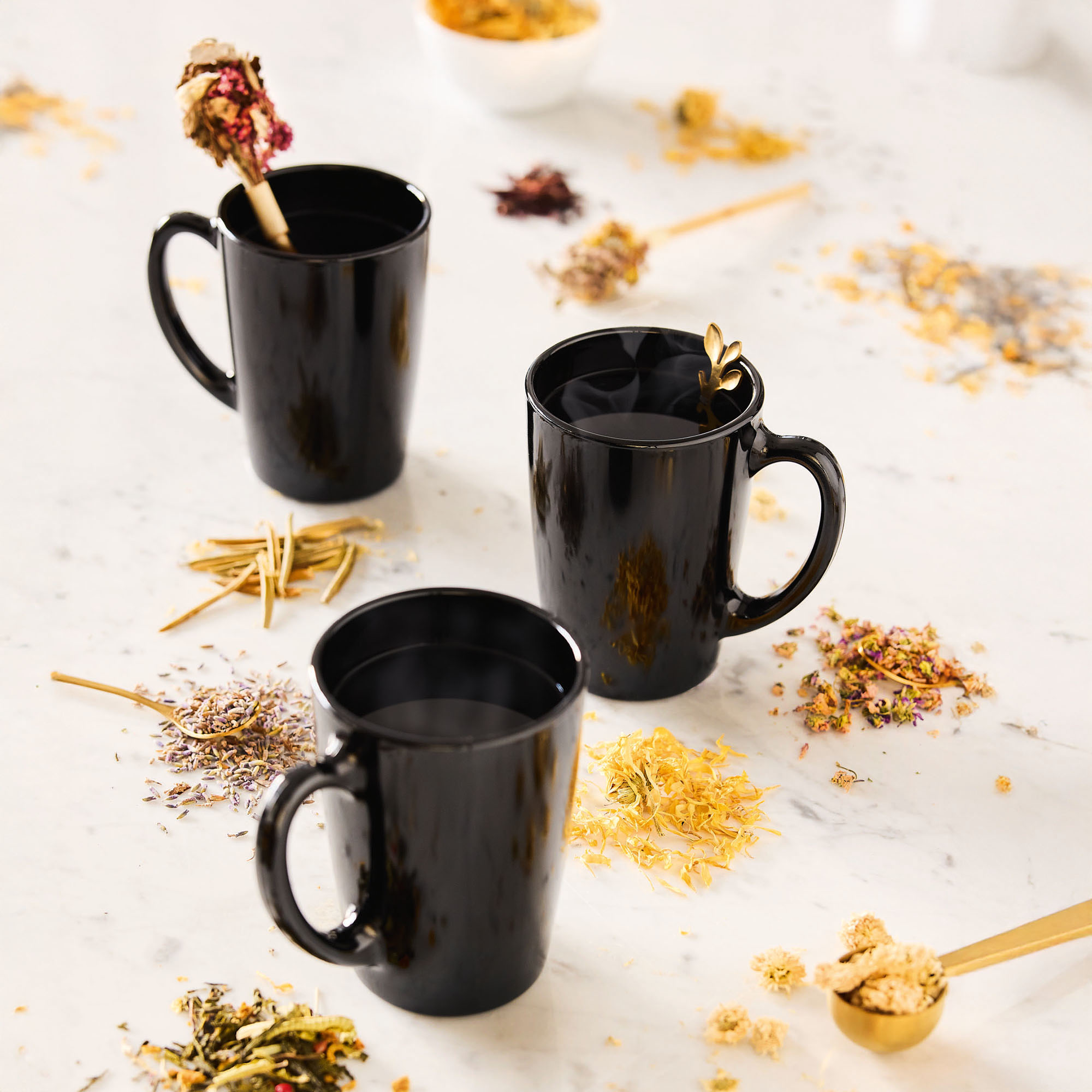 Kaffeebecher New Morning schwarz 320 ml LUMINARC