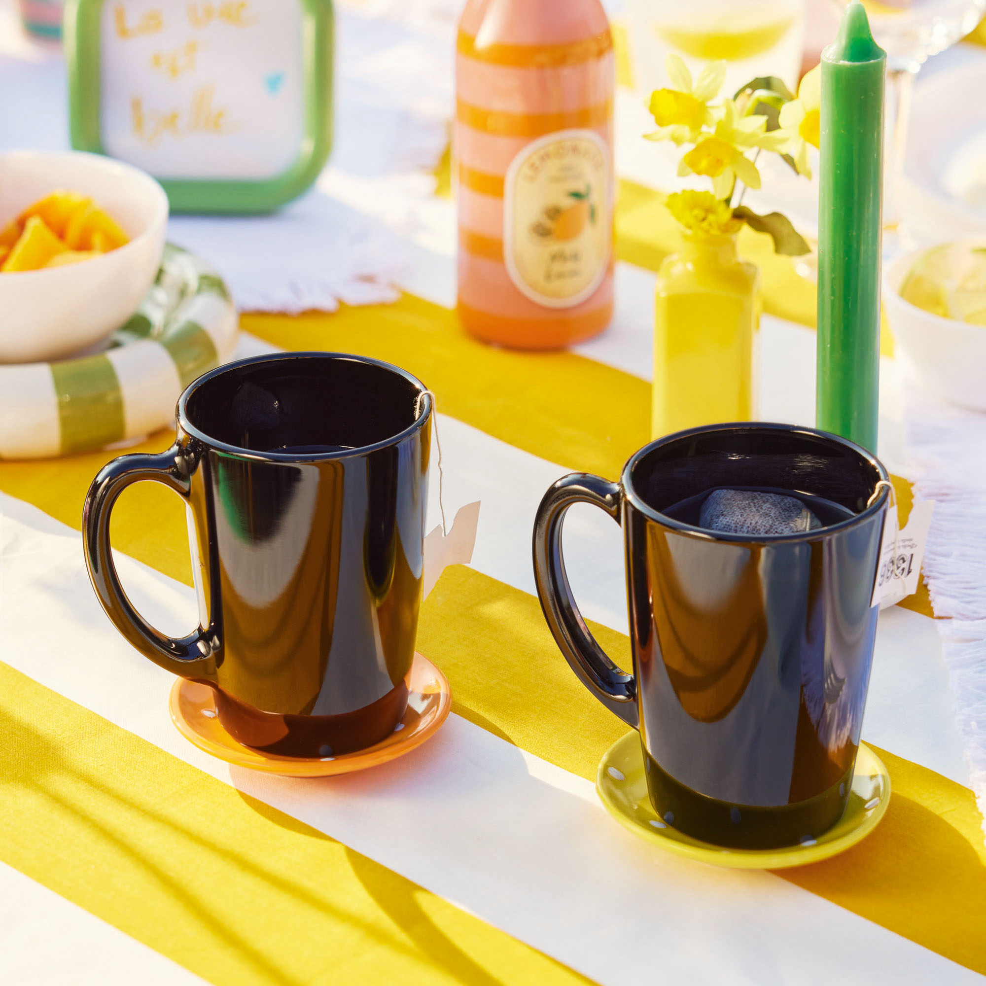 Kaffeebecher New Morning schwarz 320 ml LUMINARC