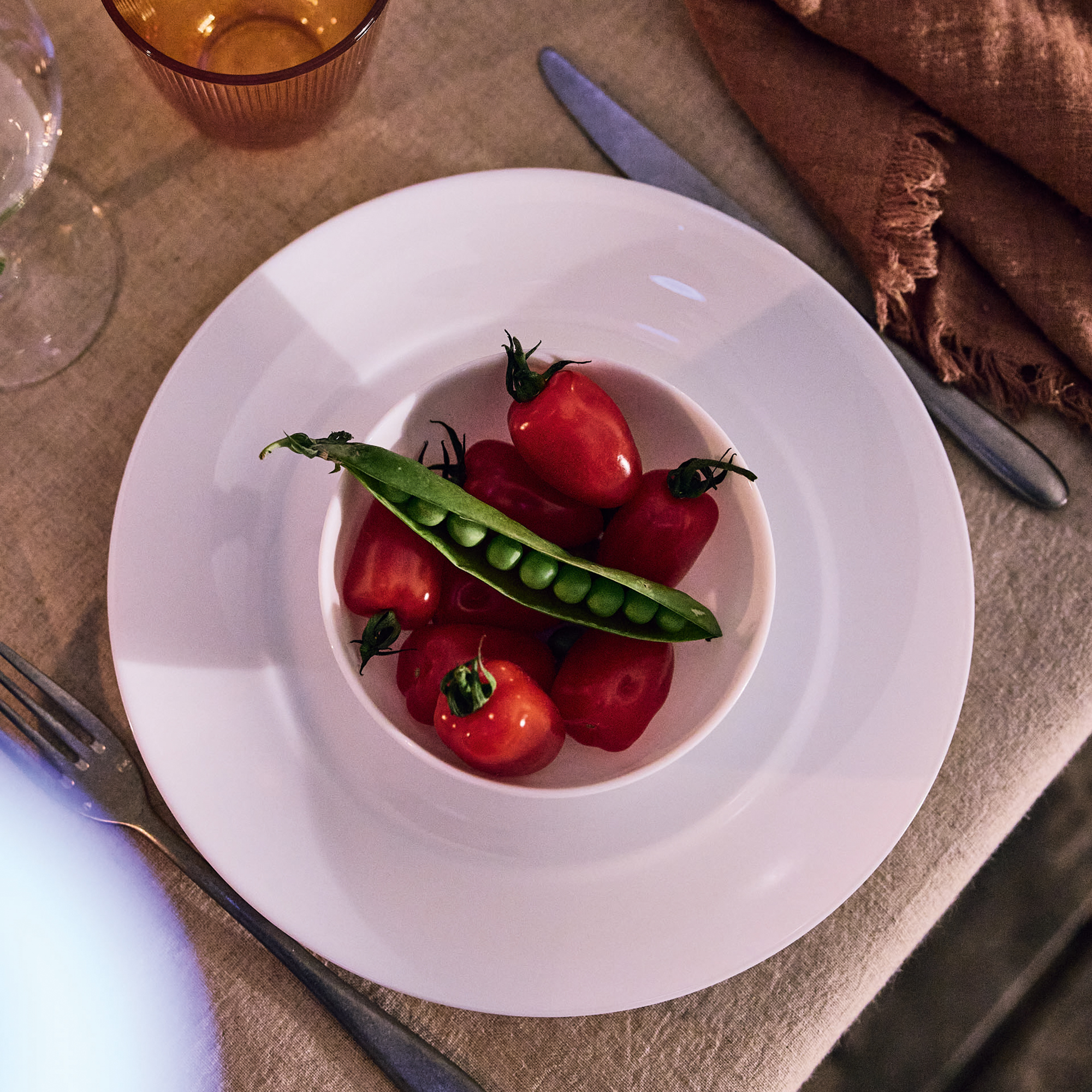 Mělký talíř Apy 25 cm LUMINARC