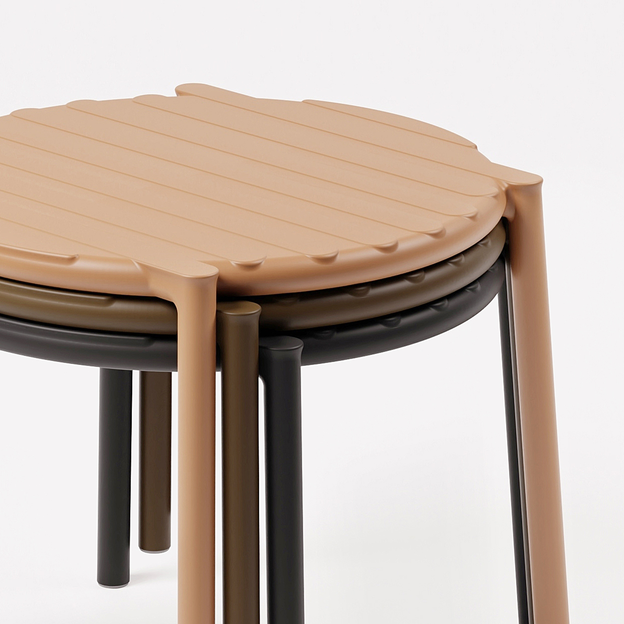 Záhradný plastový stôl Doga Bianco 50 cm NARDI