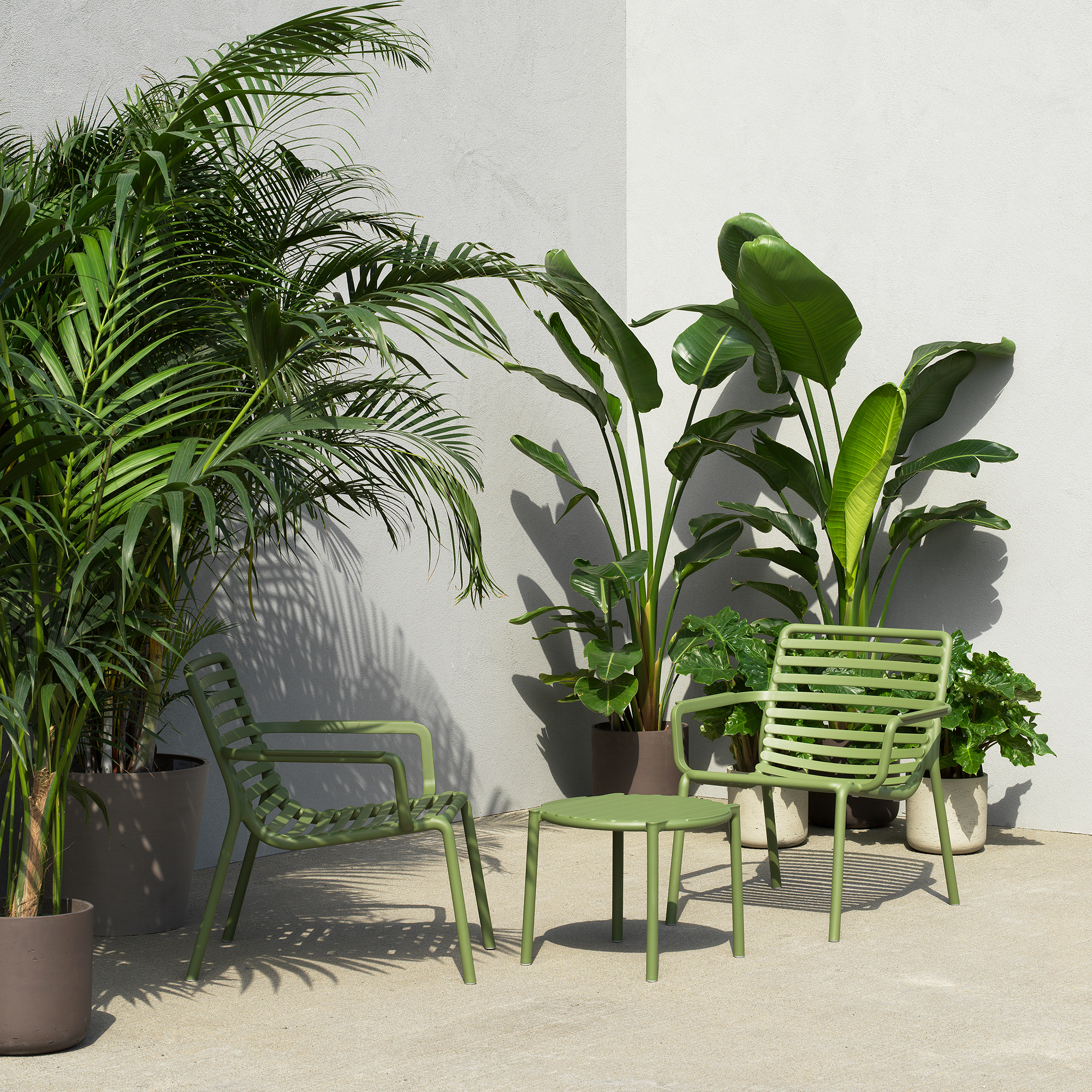 Zahradní plastový stůl Doga Agave 50 cm NARDI