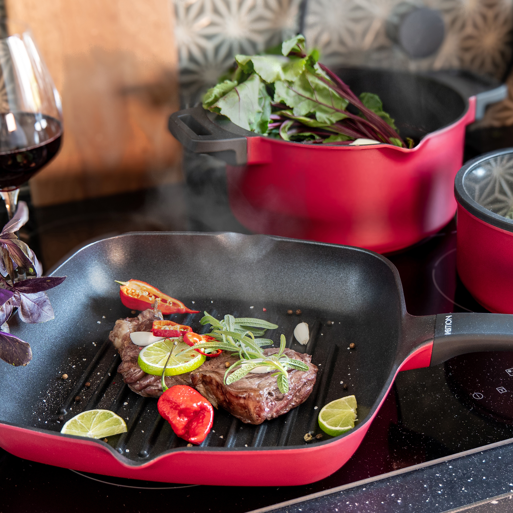 Batteria da cucina Noel 9-pezzi AMBITION