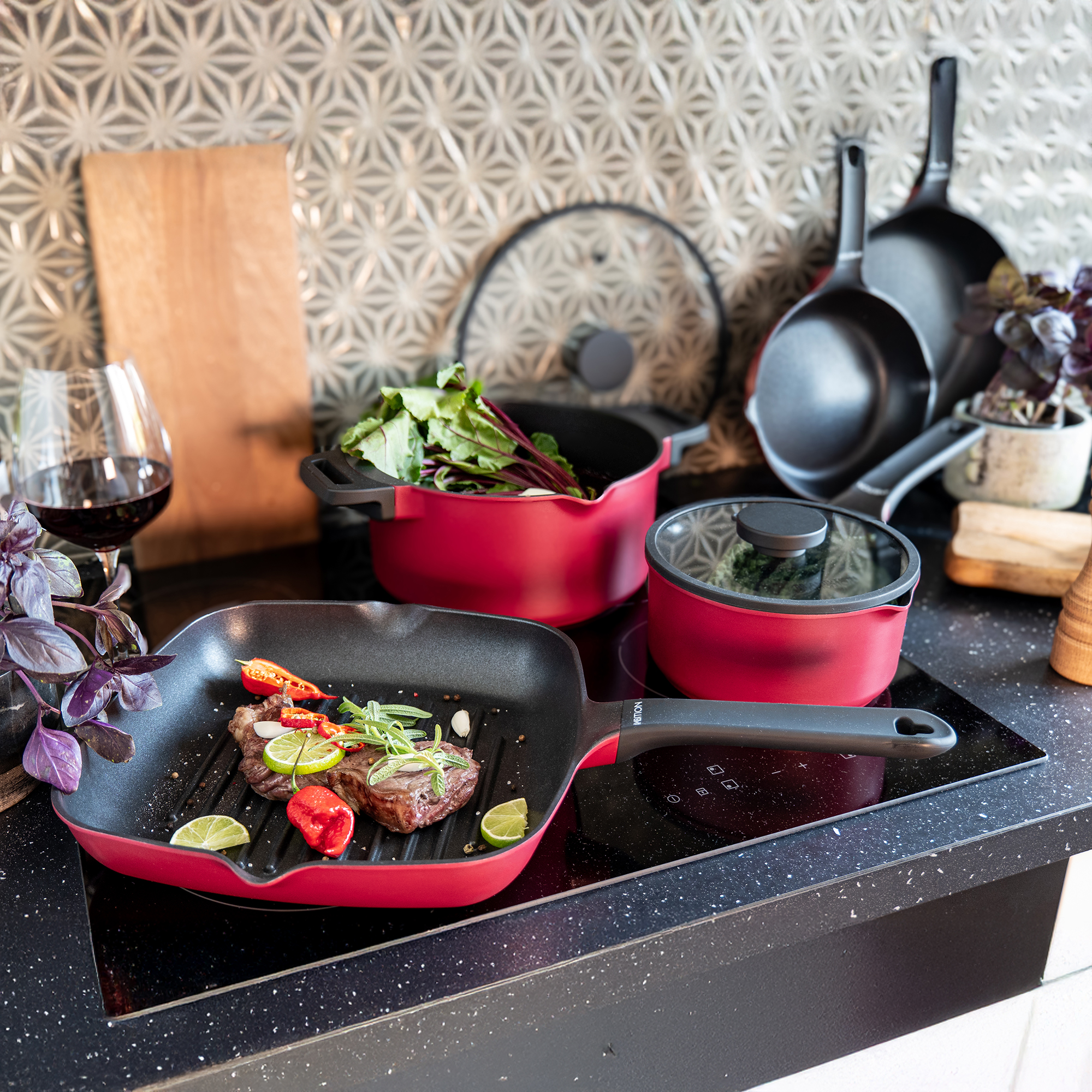 Batteria da cucina Noel 9-pezzi AMBITION