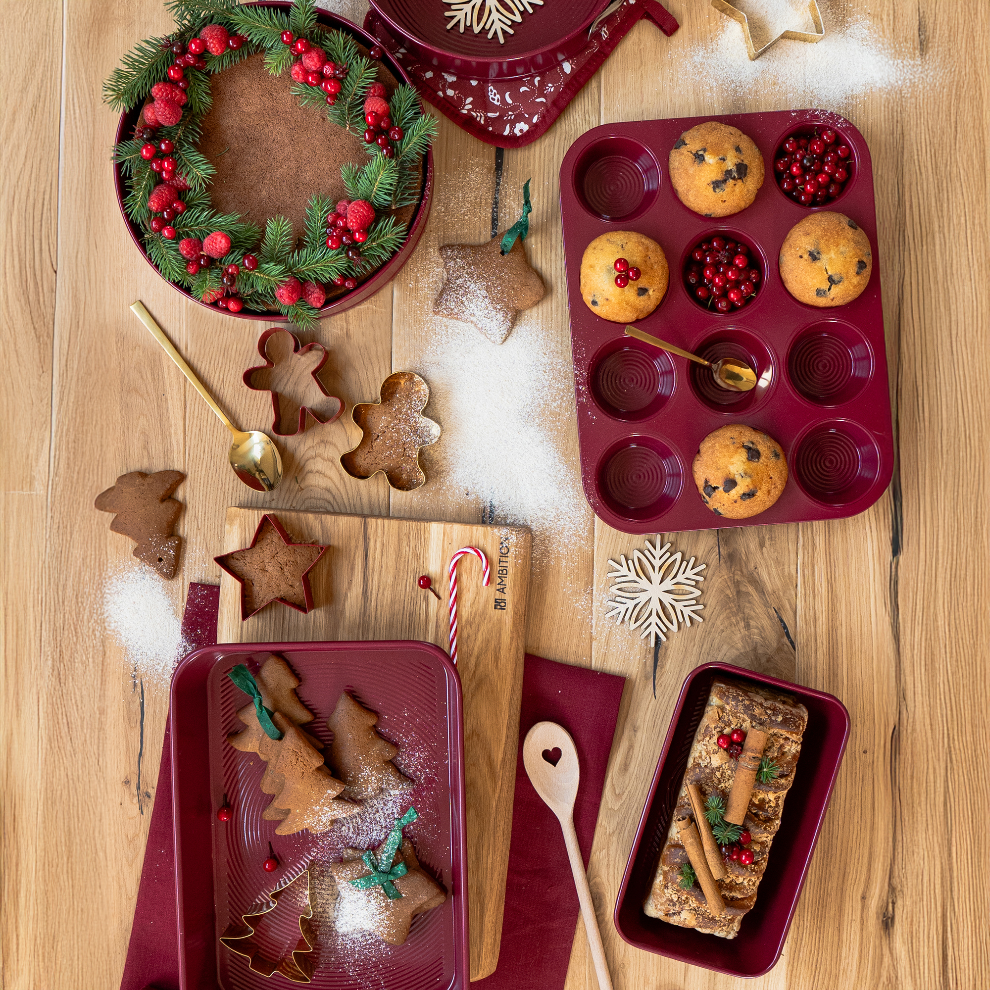 Forma na pečenie 12 muffinov Noel AMBITION