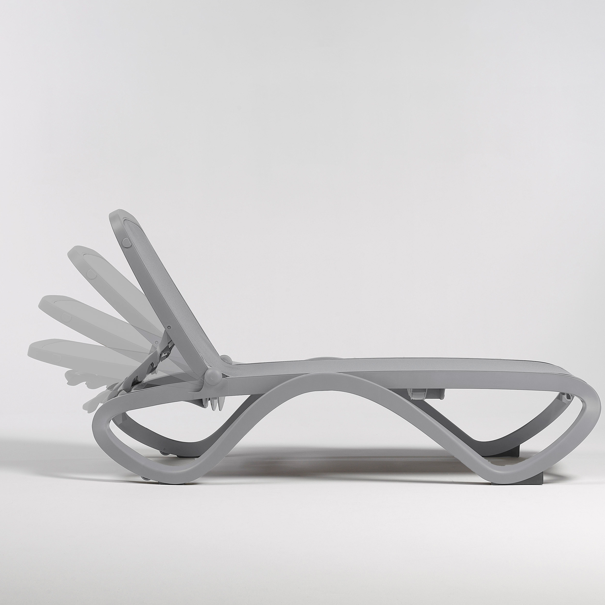 Záhradné plastové lehátko Omega Caffe NARDI