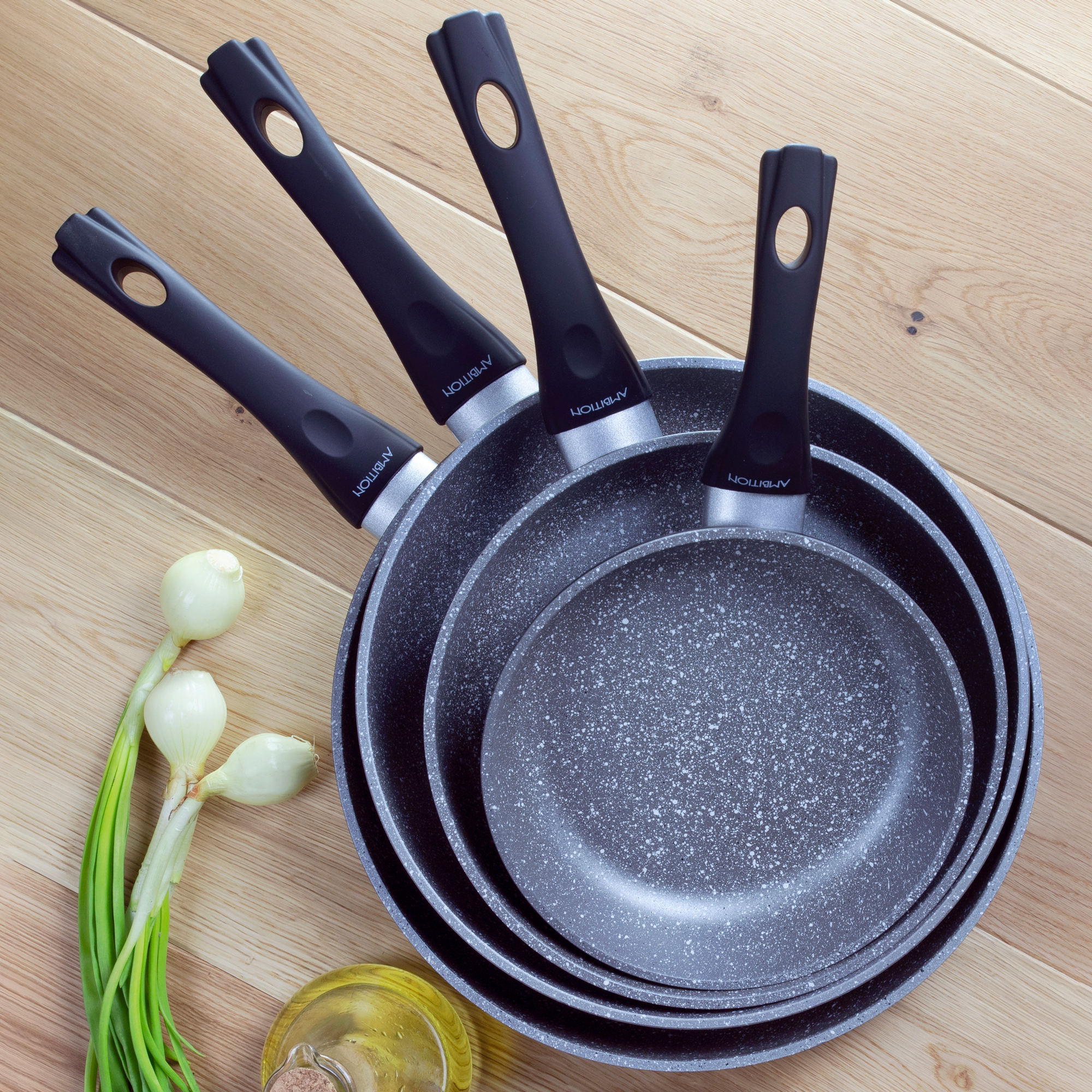 Padella Magnat Stone Qualum Basic 28 cm AMBITION