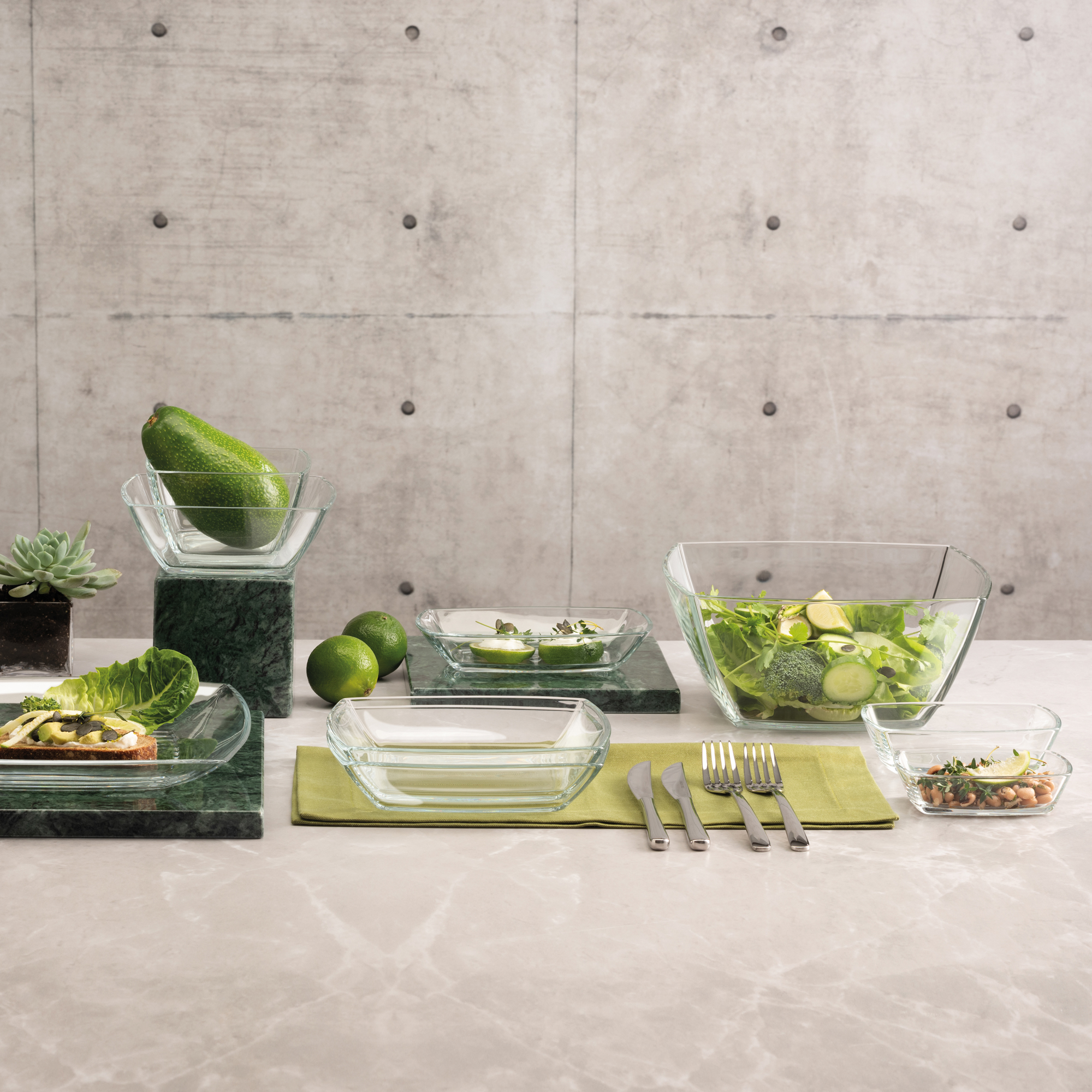 Set de 2 fuentes de servir Tokio 14 x 10 cm PASABAHCE