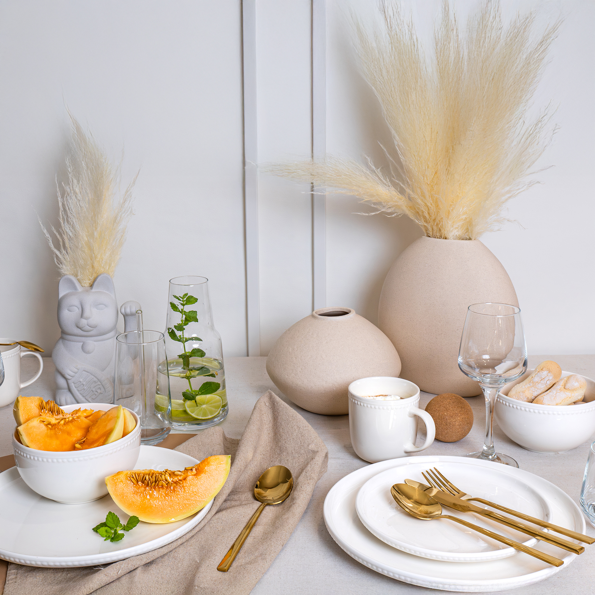 Porcelánová šalátová misa Perline 14 cm AMBITION