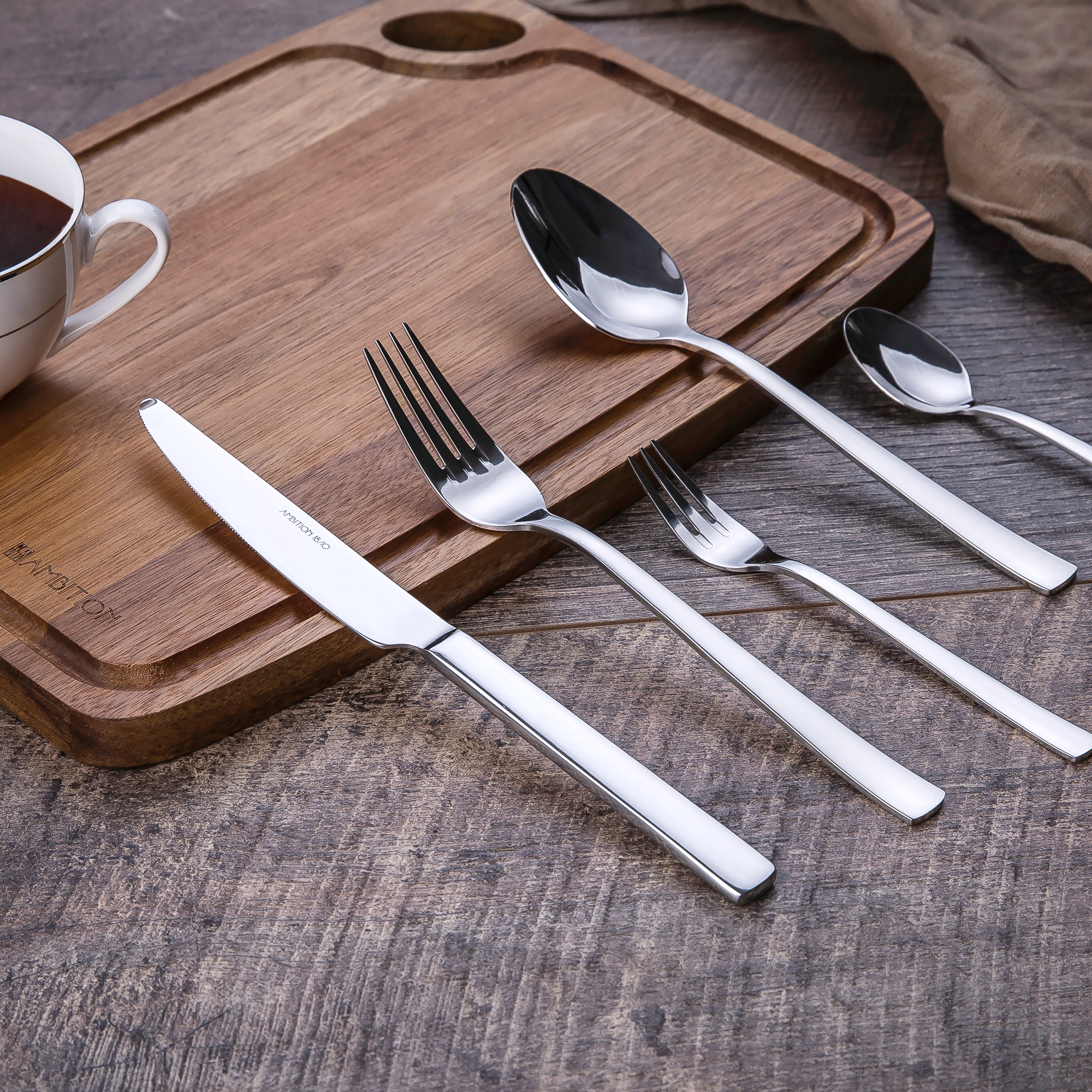 Komplet sztućców Prato 36-elementowy AMBITION II GAT