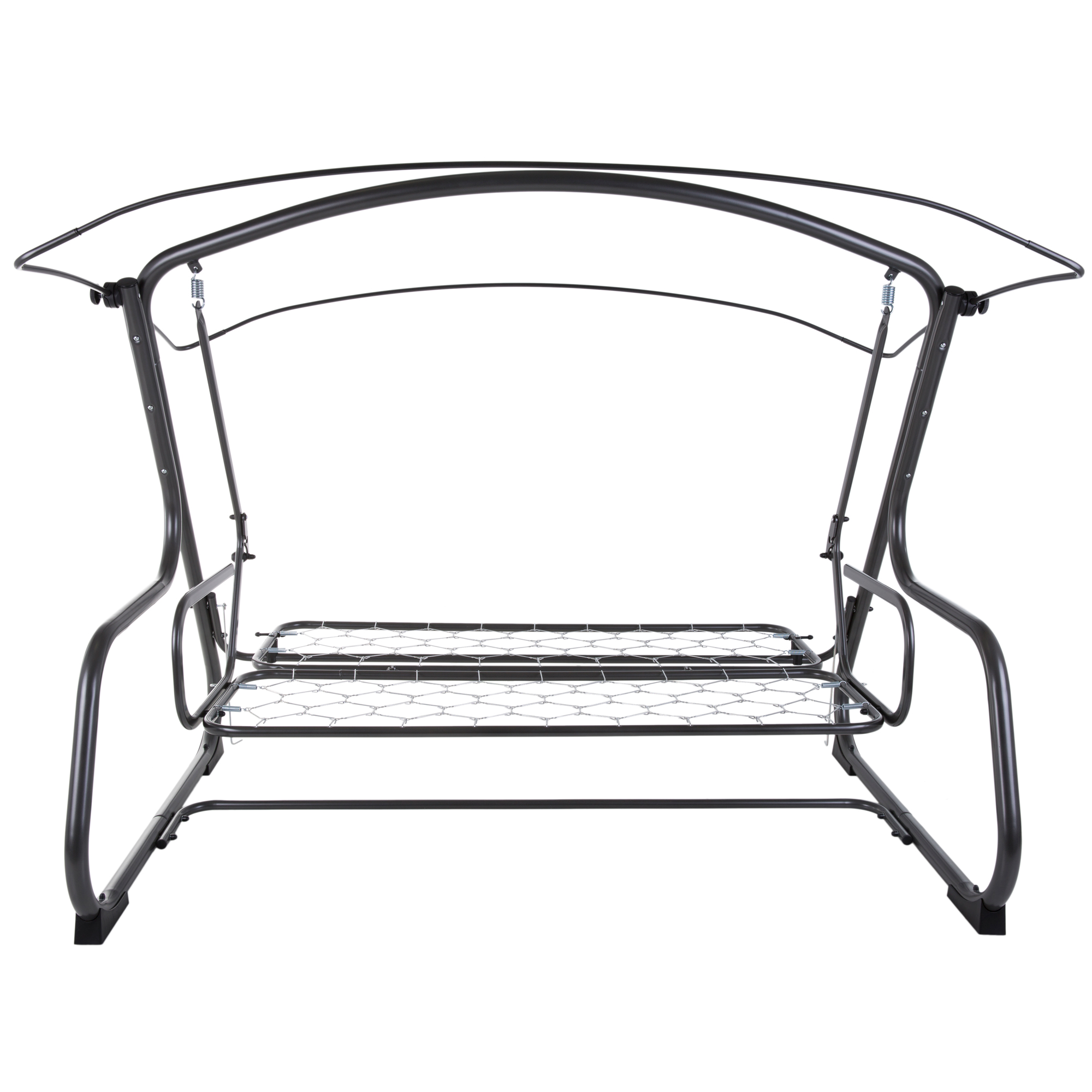 Zahradní houpačka Ravenna Black Editon s bočními stolky H024-04IB PATIO