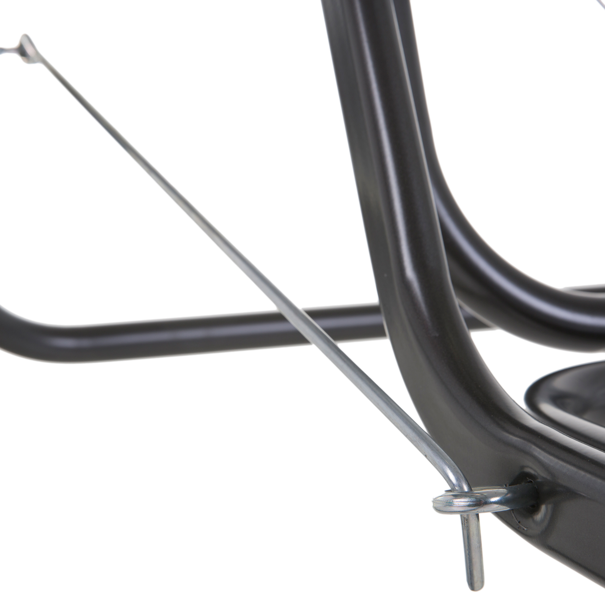 Zahradní houpačka Ravenna Black Editon s bočními stolky H024-04IB PATIO