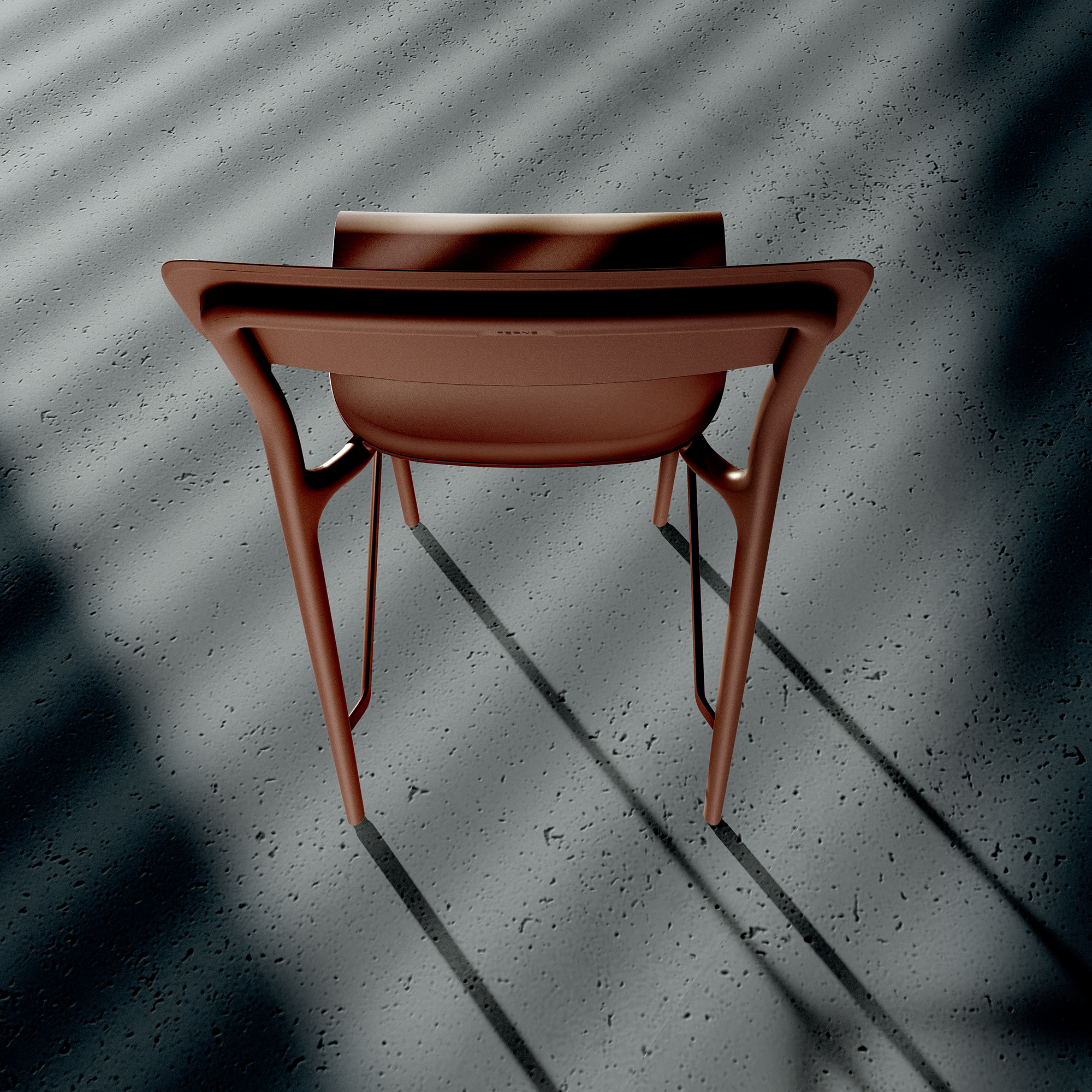 Gartensessel Rimo Burnt Brick FERNE