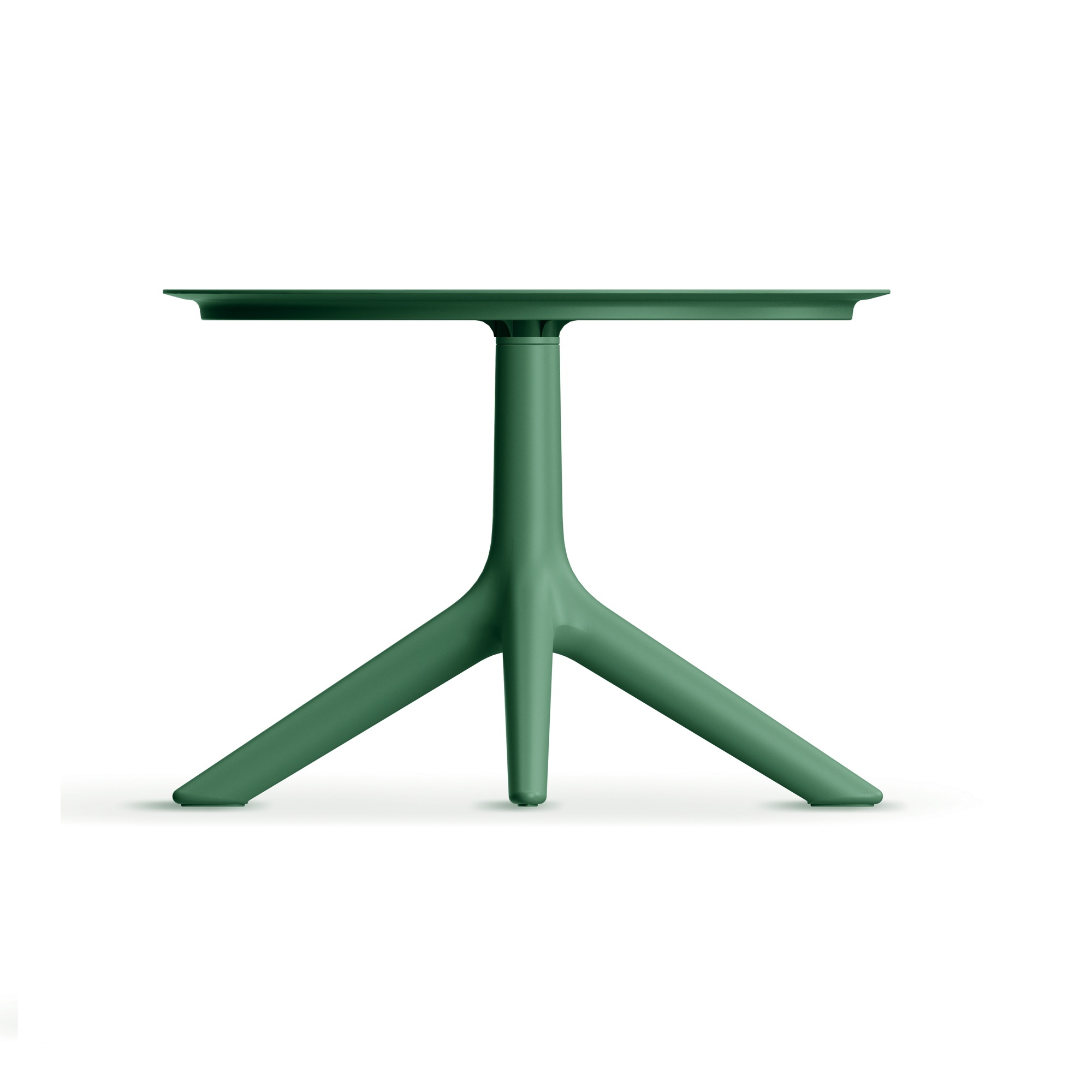 Plastový zahradní stůl Rimo Pine Green fi 57 cm FERNE