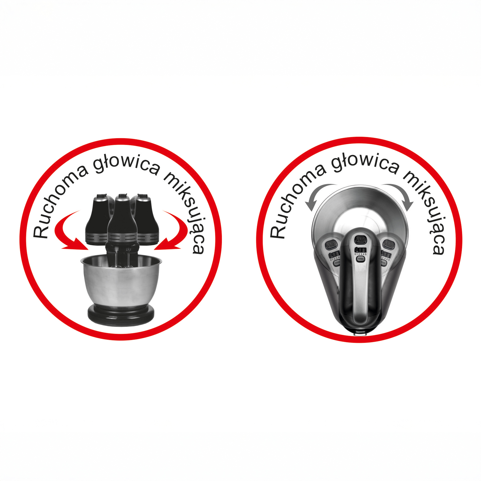 Mikser z misą RK-0350 OPTIMUM