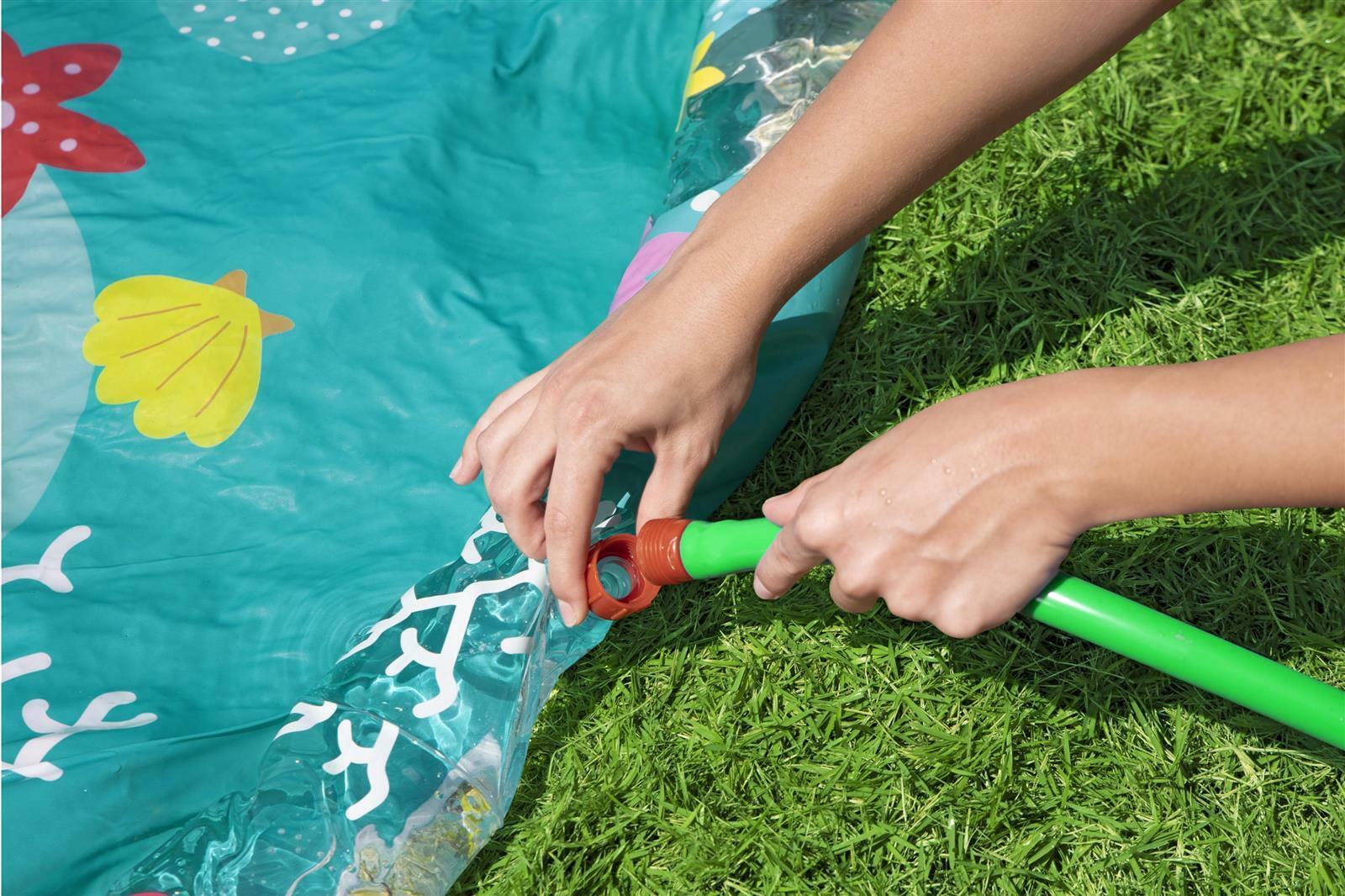 Aufblasbare Wassermatte mit Springbrunnen 165 cm BESTWAY