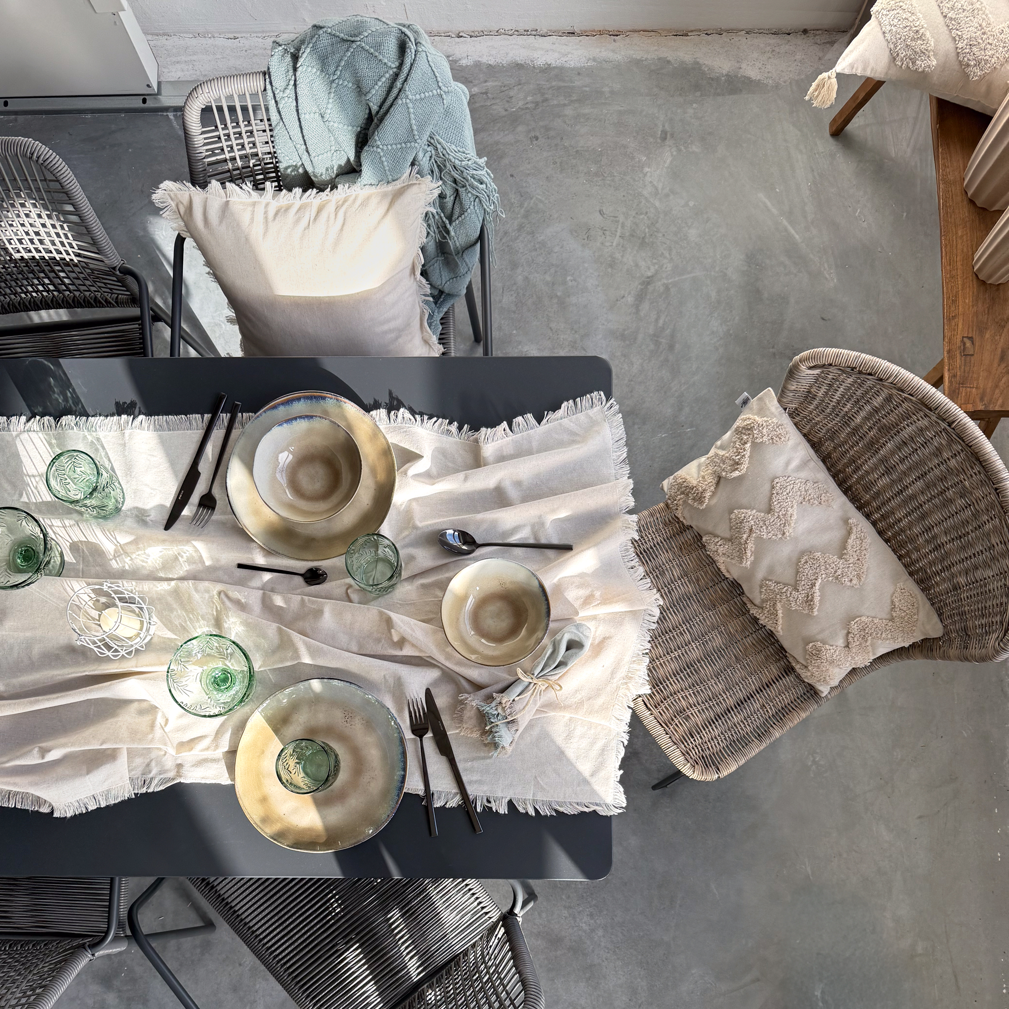 Kissenbezug Boho Line 2 30 x 50 cm MY HOME