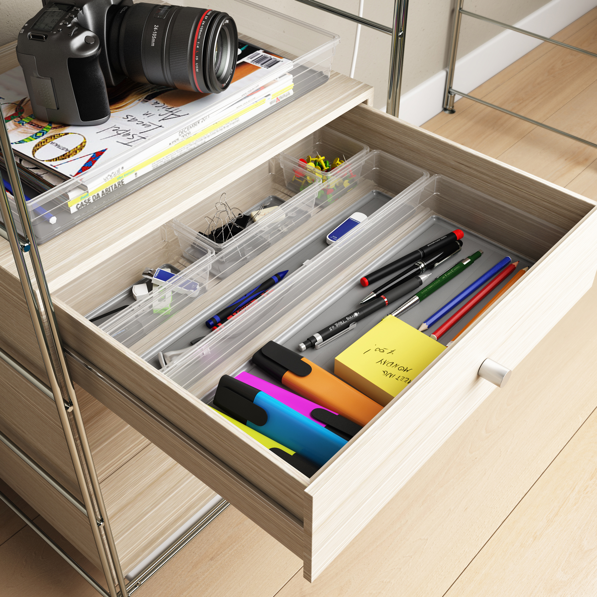 Organizer für Kleinigkeiten Sistemo 8 x 30 x 5 cm CURVER