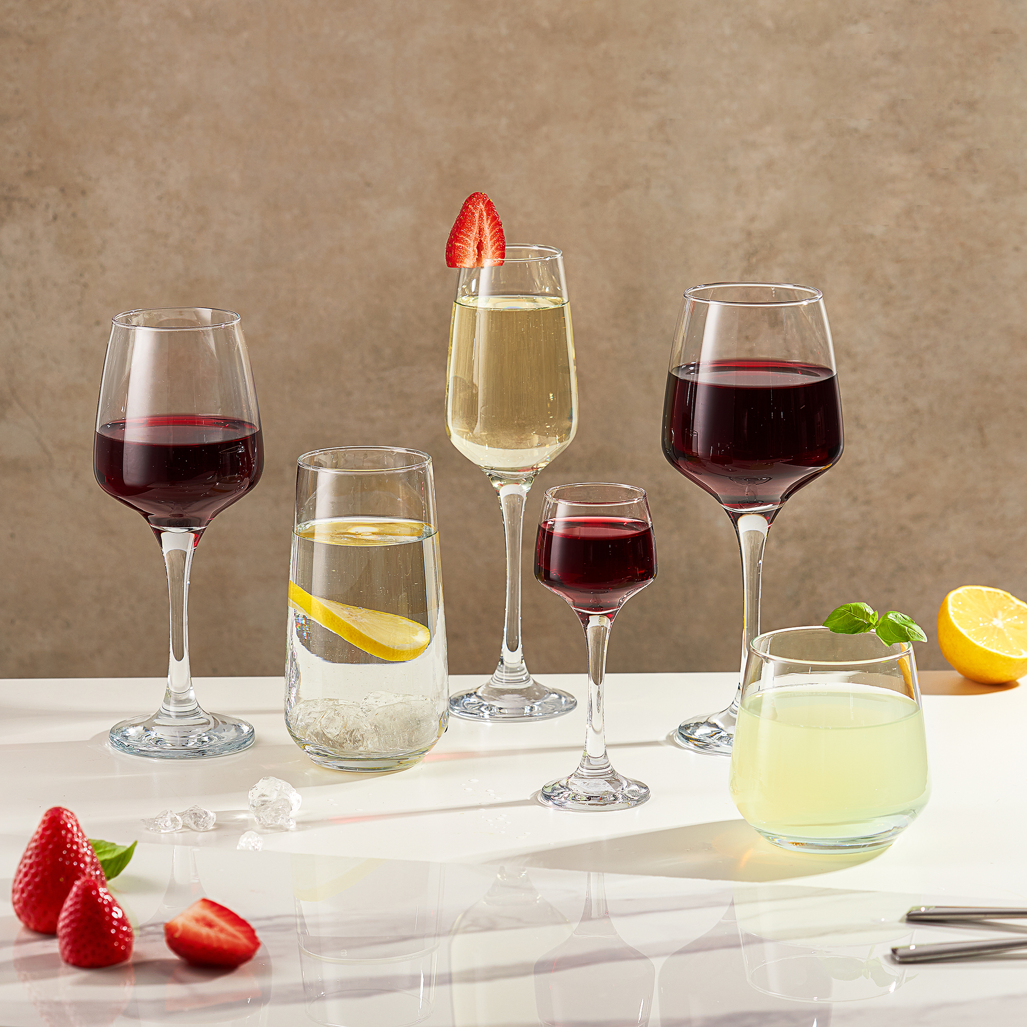 Set med 6 likörglas Sparkle 80 ml AMBITION