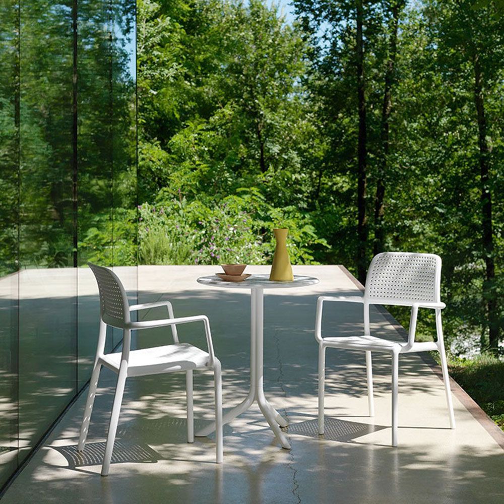 Plastový zahradní stůl Spritz Bianco 60,5 cm NARDI