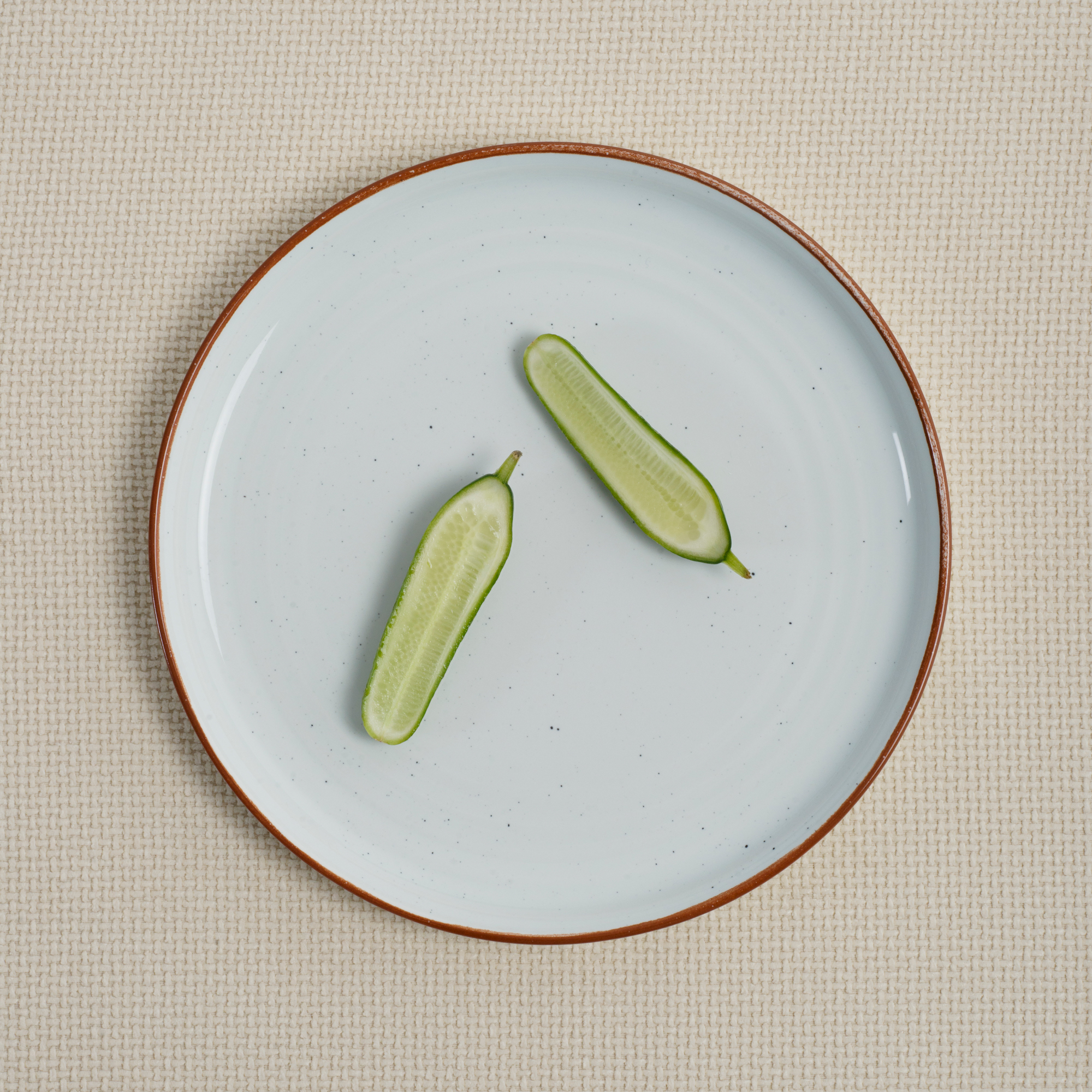 Plato llano blanco Terra Arena 27 cm ARIANE