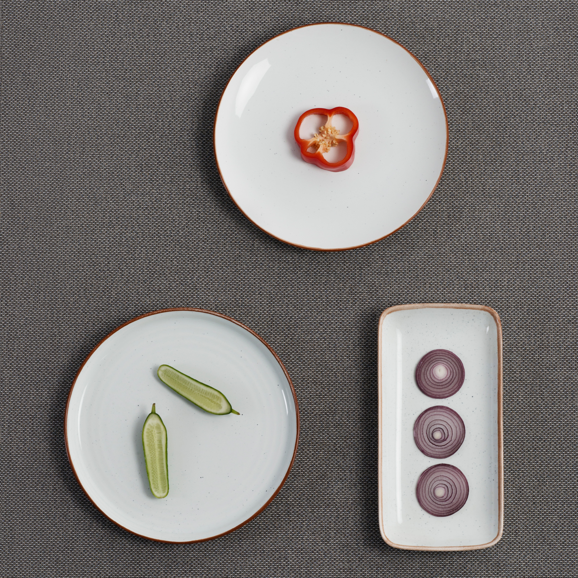 Dinner plate / Serving dish Terra Arena 29 cm white ARIANE