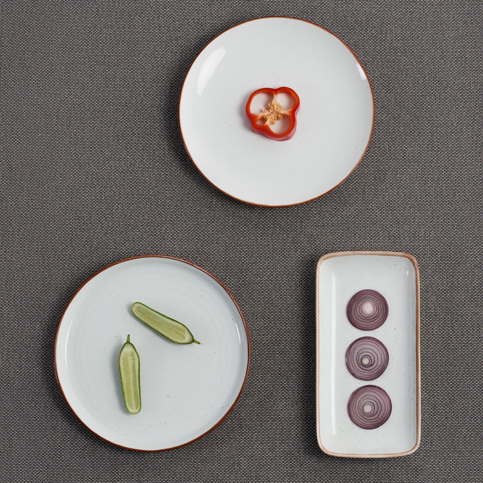 Plato llano blanco Terra Arena 27 cm ARIANE