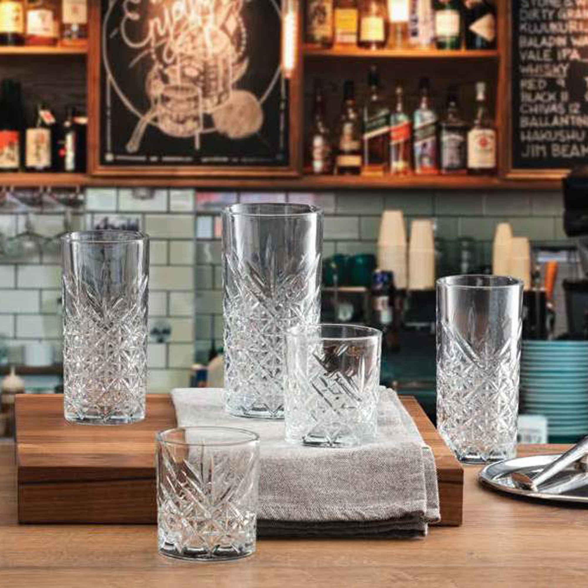 Set di 4 bicchieri alti Timeless 47 cl PASABAHCE