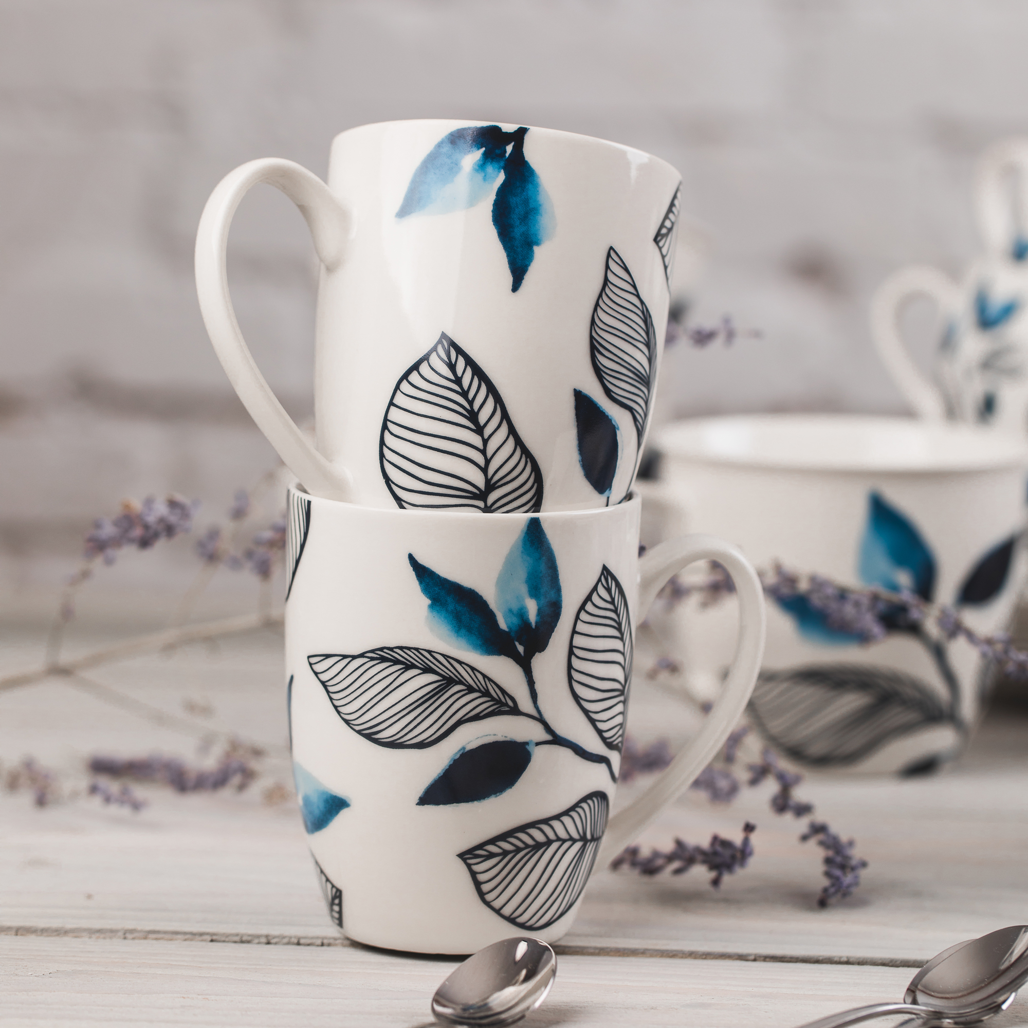 Kaffeebecher 370 ml Blue Flower AMBITION