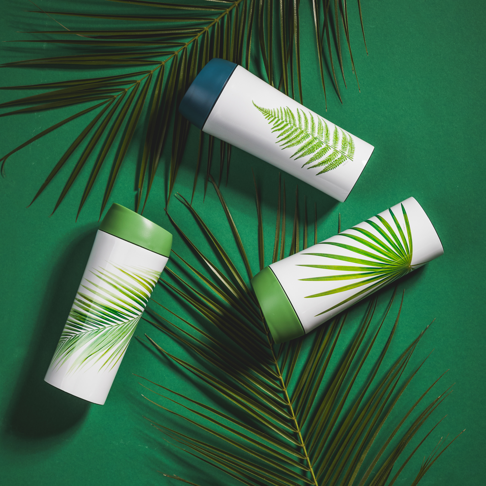Thermobecher Pura Vida Palme 400 ml AMBITION