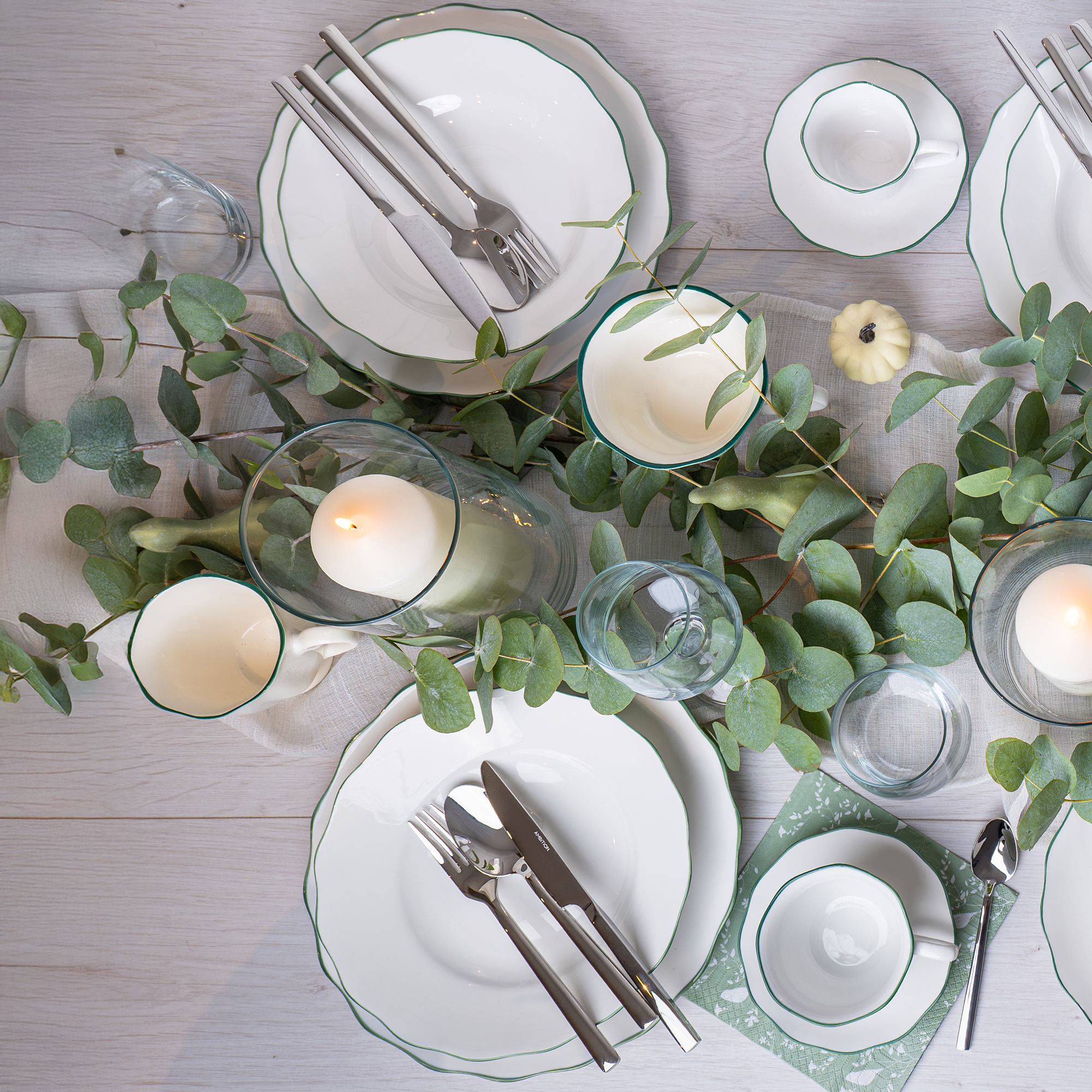 Middagservis för 6 personer Verge 18-delars AMBITION