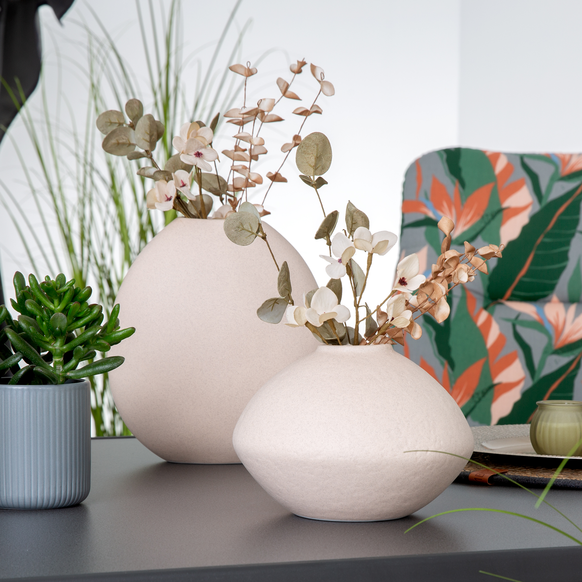 Blumenvase Globule 19 x 11 x 21 cm MY HOME