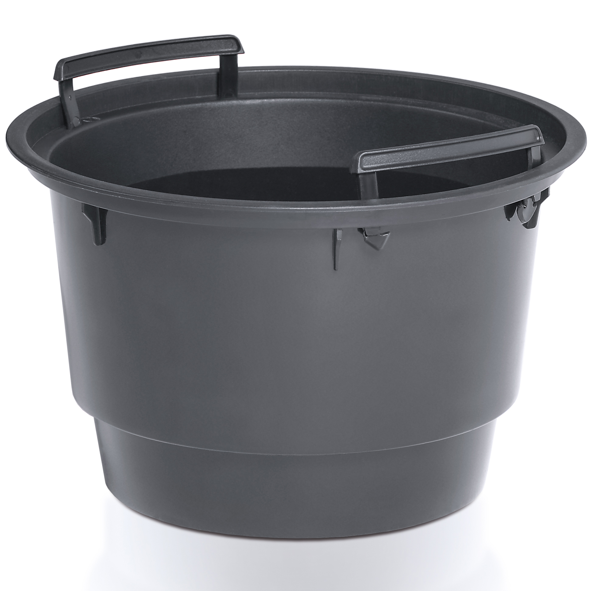 Blumentopf mit Einsatz Heos 39,5 x 39,5 x 37 cm anthrazit PROSPERPLAST