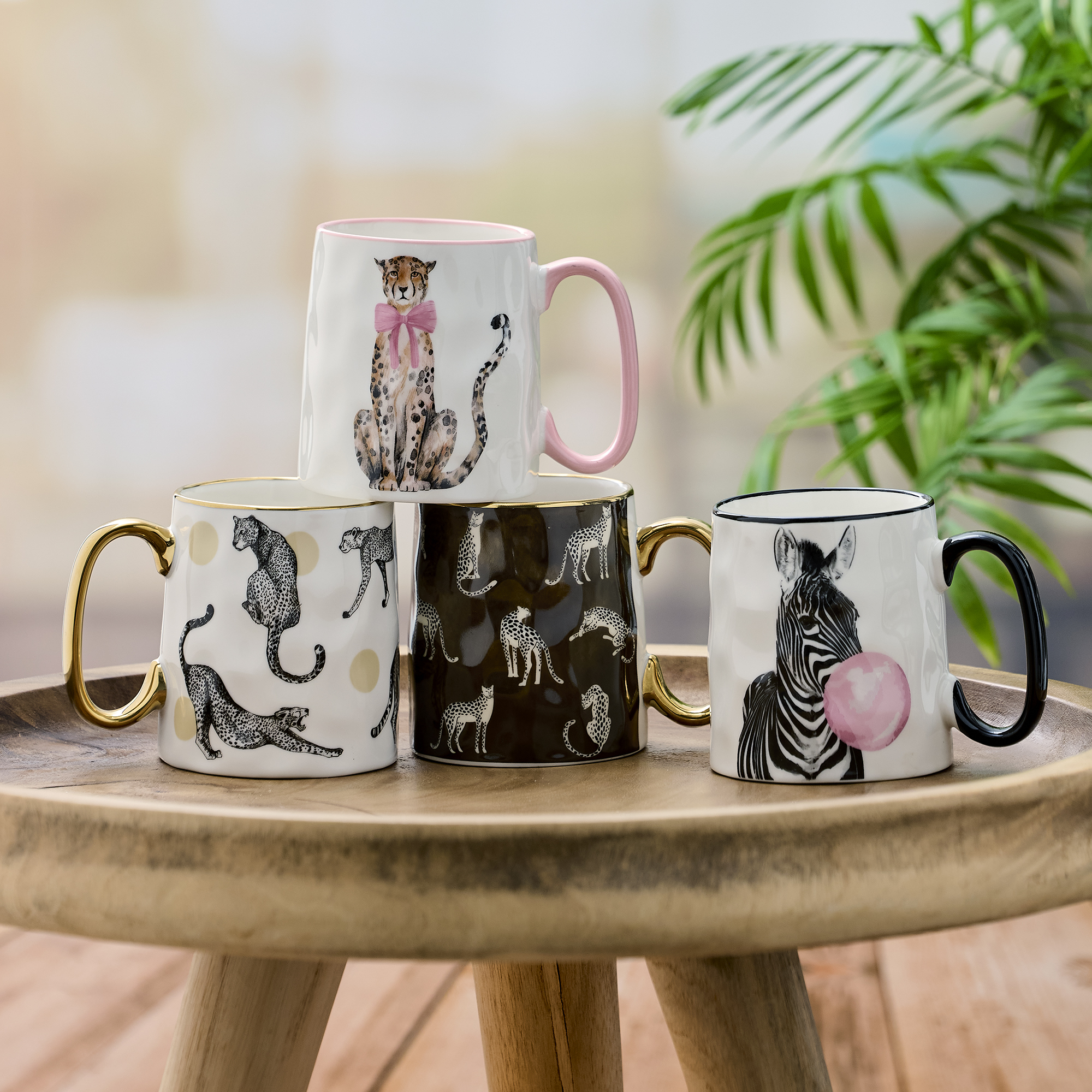 Porcelánový hrnček Zanzi Zebra 400 ml AMBITION