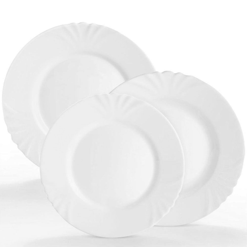 Obedová súprava Cadix 18-dielna LUMINARC (Hlboký tanier 22,5 cm)