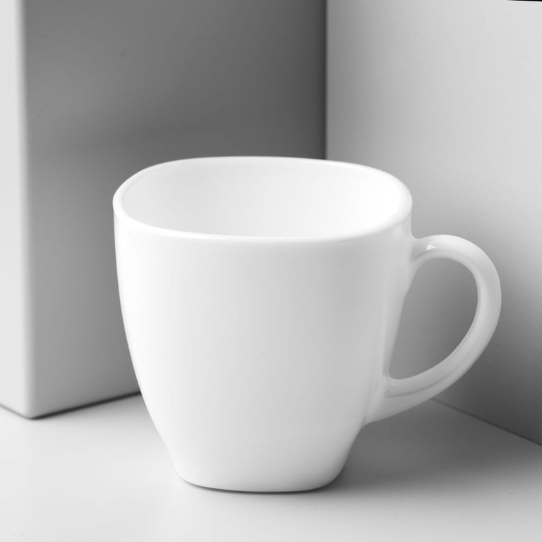 Komplet kawowy Carine White 220 ml 12-elementowy LUMINARC