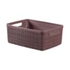 Storage basket rectangular Jute S 5 l brown CURVER