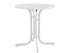 Garden table Dine & Relax 85 cm marble / white PATIO