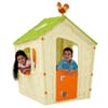 Składany domek dla dzieci Wonderfold Play House kremowo-zielony 110 x 110 x 146 cm KETER